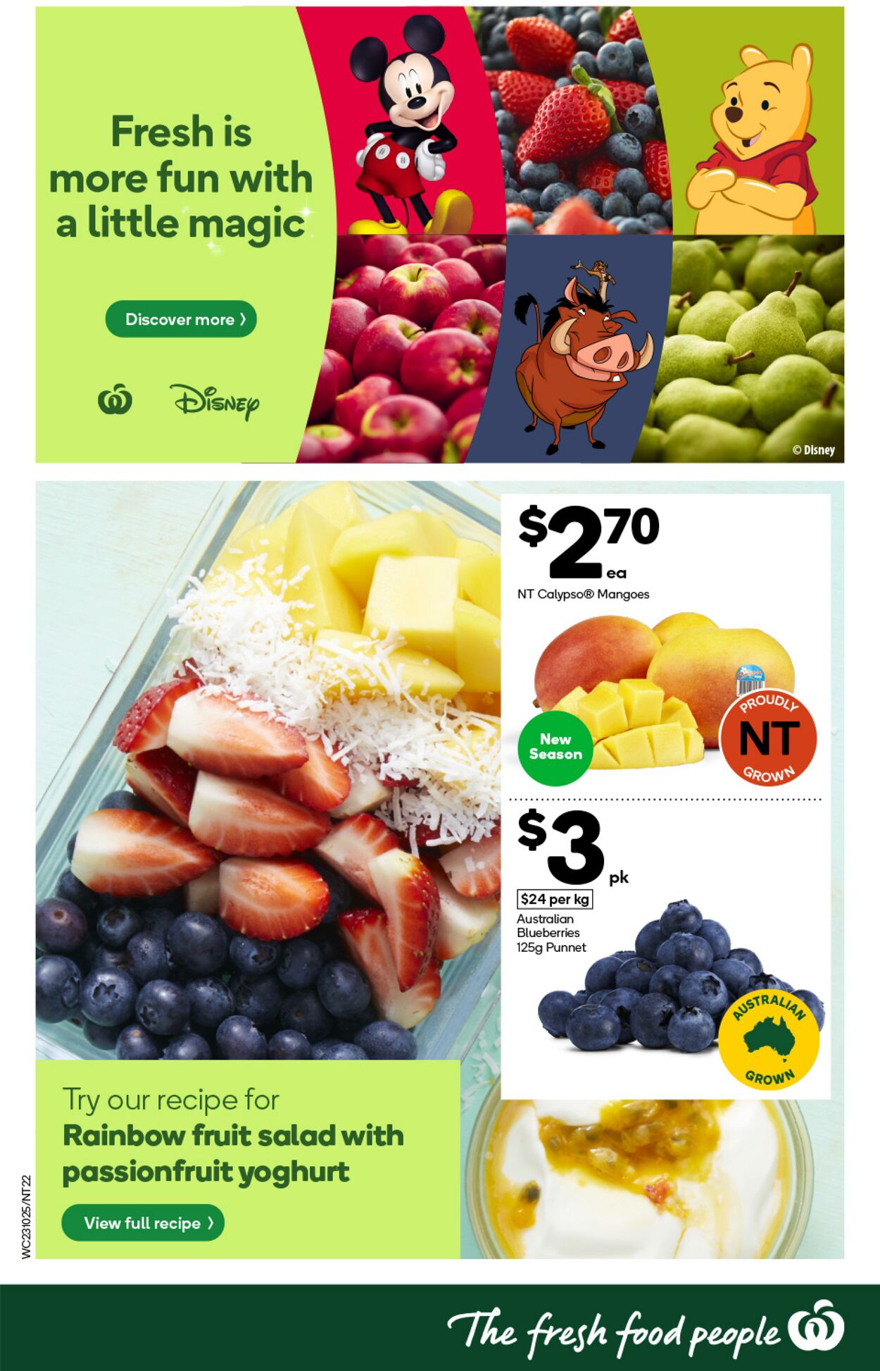 Catalogue Woolworths 23.10.2024 - 29.10.2024