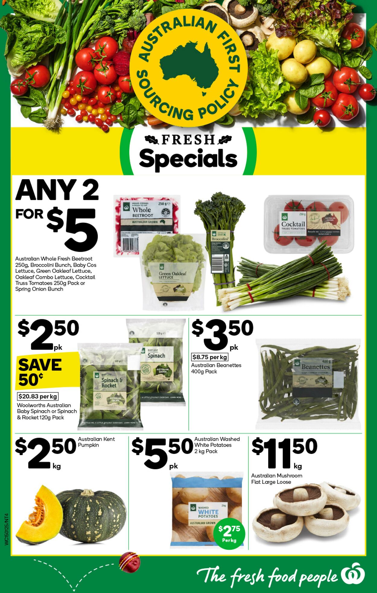 Catalogue Woolworths 15.01.2025 - 21.01.2025