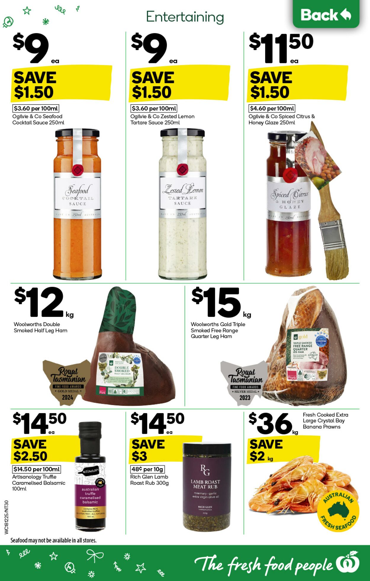 Catalogue Woolworths 18.12.2024 - 24.12.2024