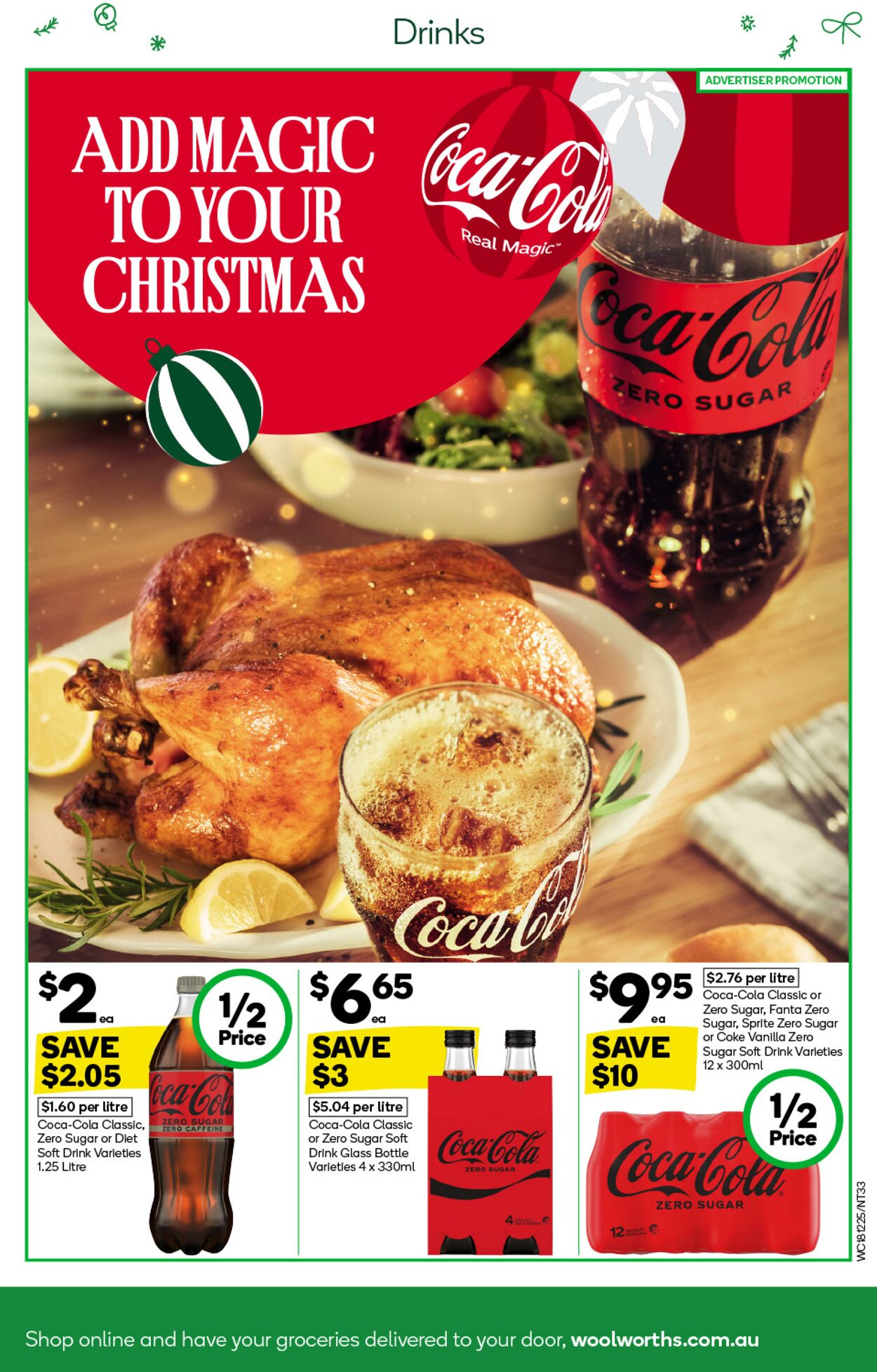 Catalogue Woolworths 18.12.2024 - 24.12.2024