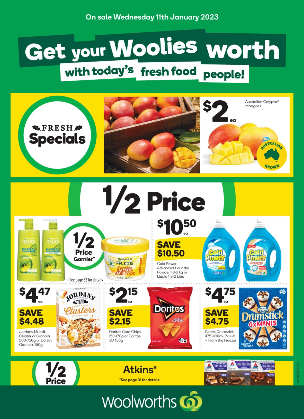 Catalogue Woolworths 11.01.2023-17.01.2023