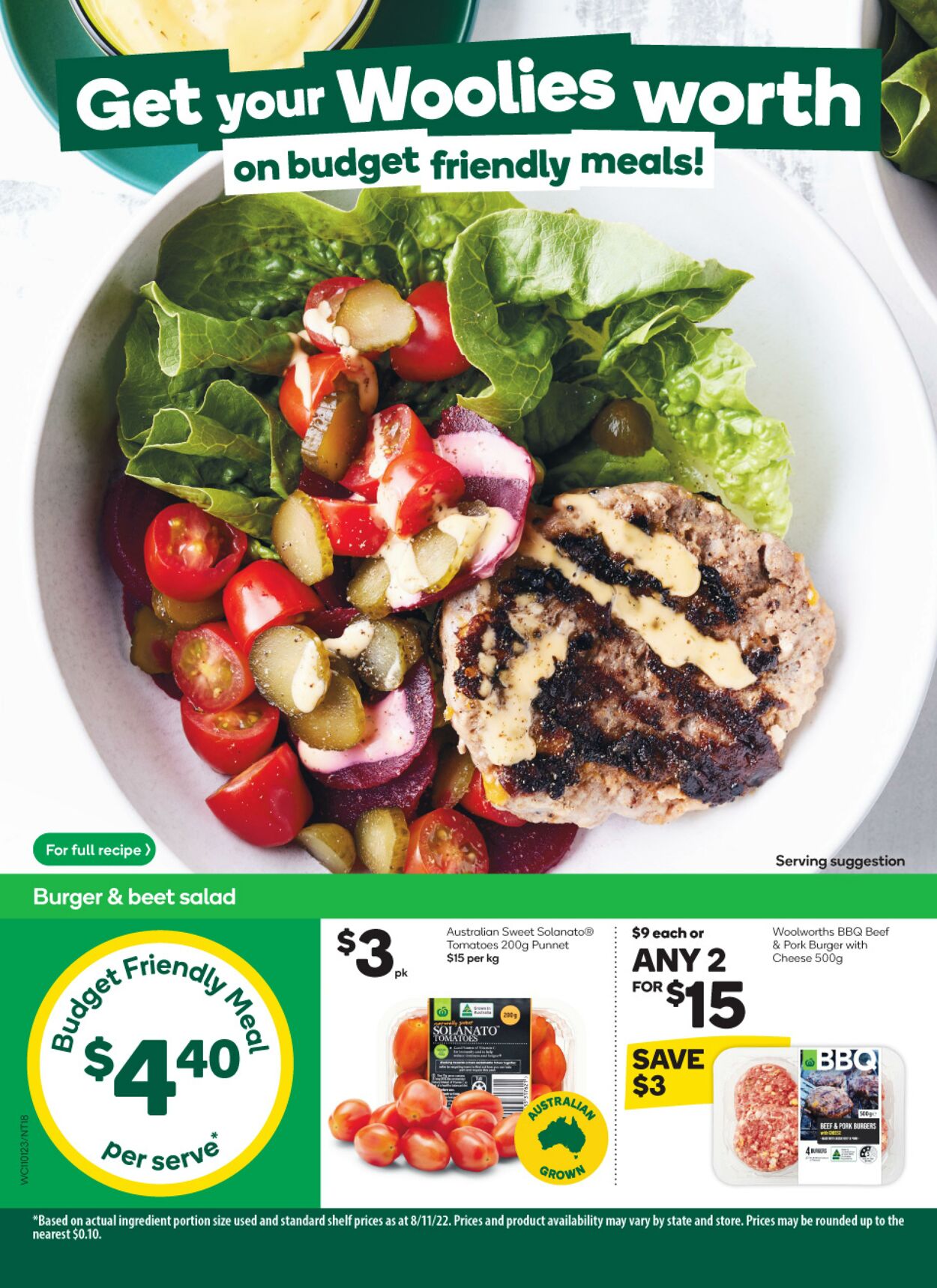 Catalogue Woolworths 11.01.2023 - 17.01.2023