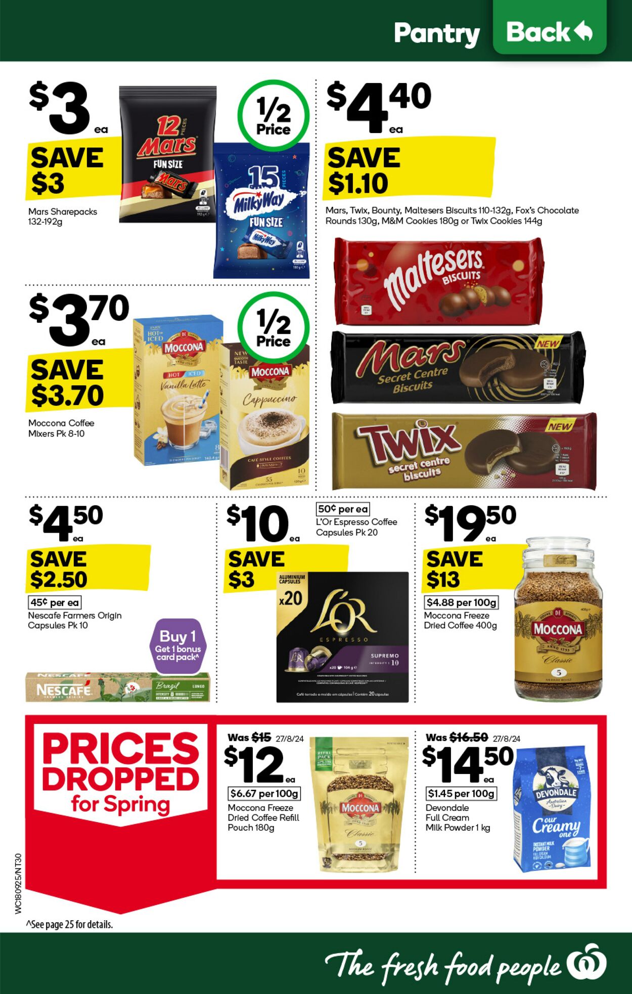 Catalogue Woolworths 18.09.2024 - 24.09.2024