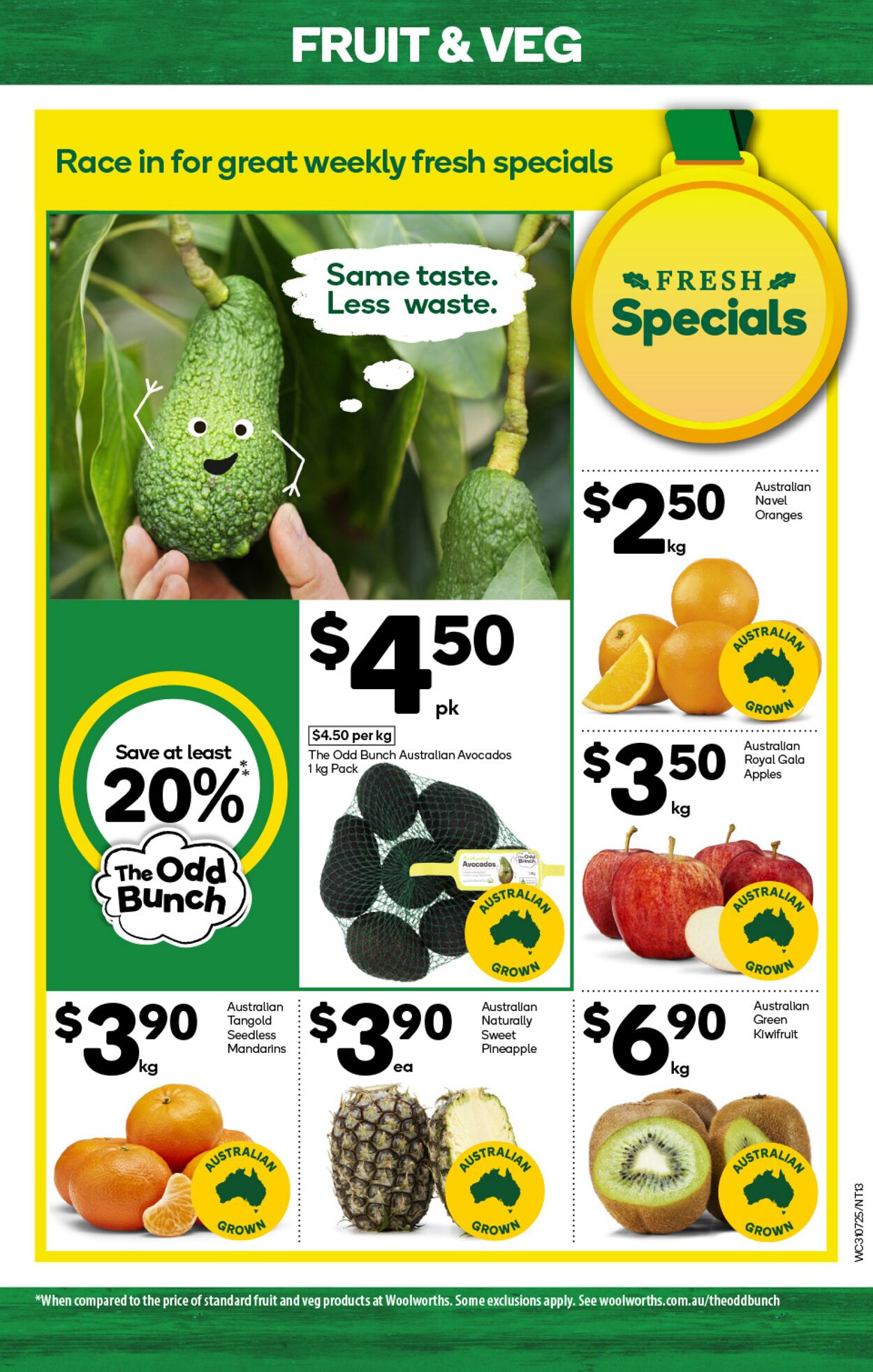 Catalogue Woolworths 31.07.2024 - 06.08.2024