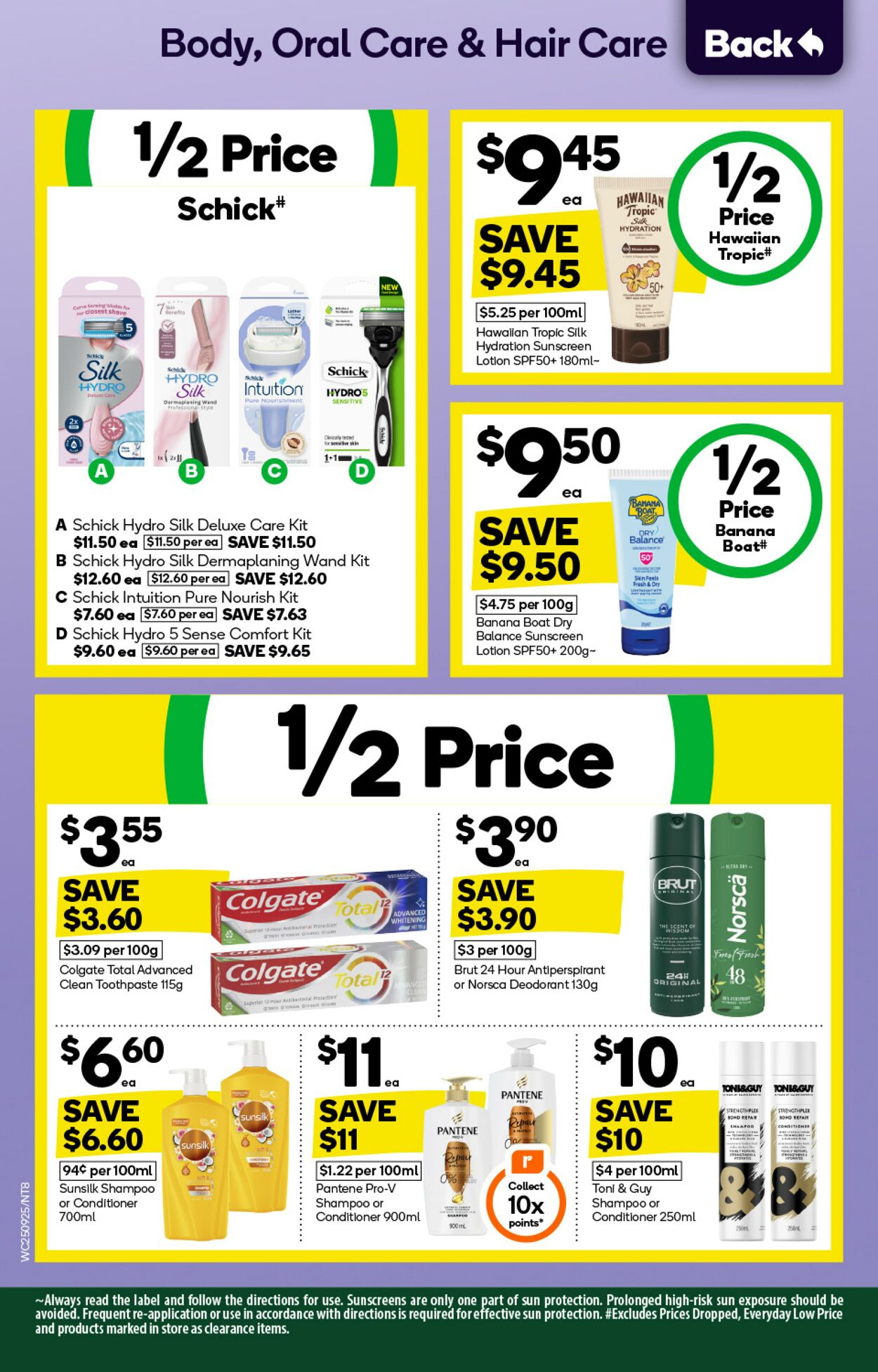 Catalogue Woolworths 25.09.2024 - 01.10.2024