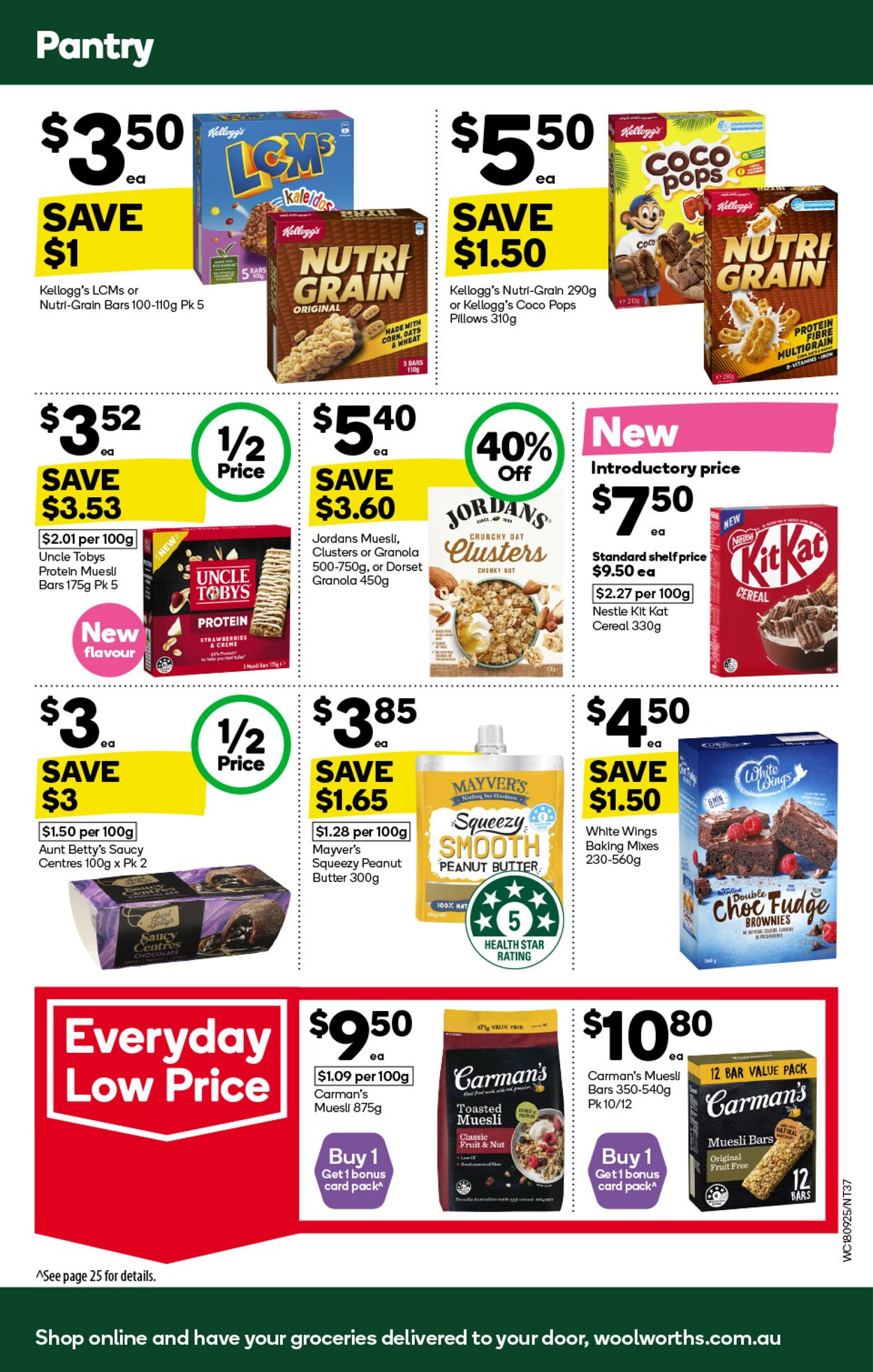 Catalogue Woolworths 18.09.2024 - 24.09.2024