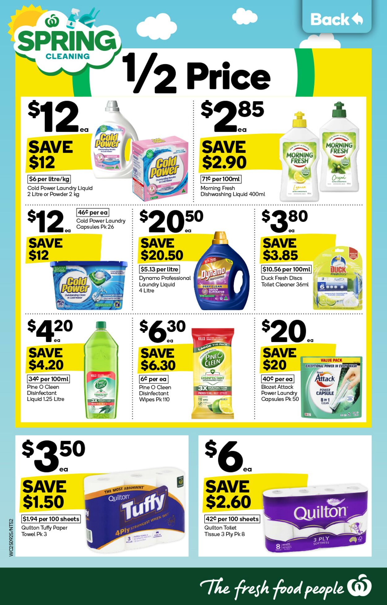 Catalogue Woolworths 25.09.2024 - 01.10.2024