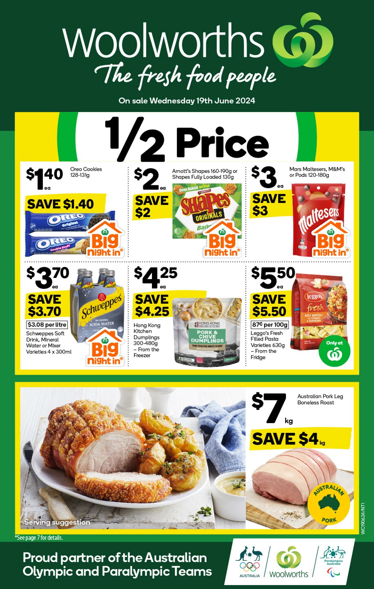 Catalogue Woolworths 19.06.2024 - 25.06.2024