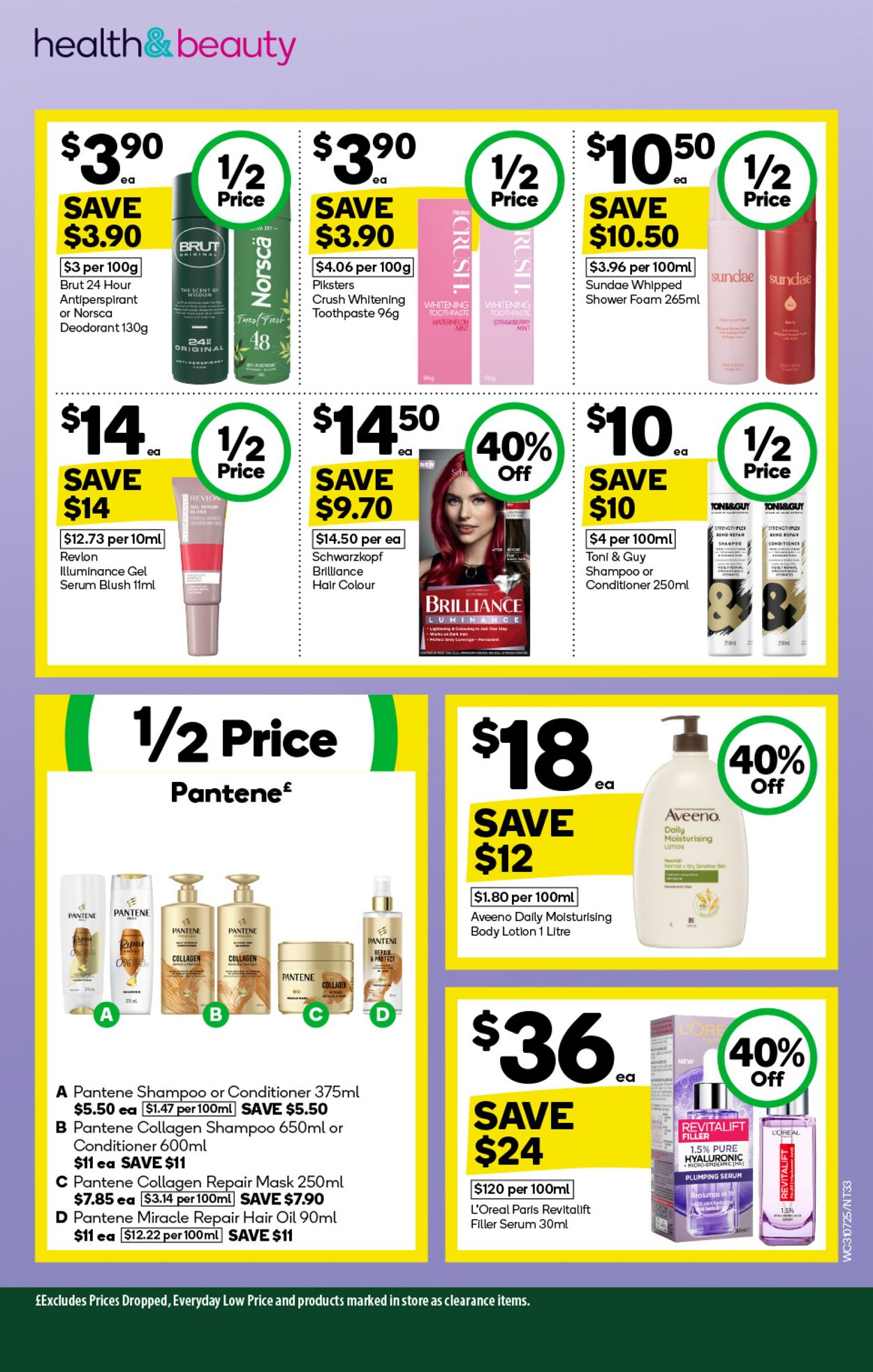 Catalogue Woolworths 31.07.2024 - 06.08.2024