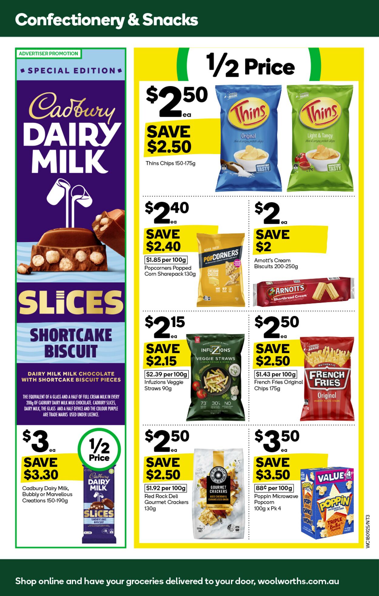 Catalogue Woolworths 18.09.2024 - 24.09.2024