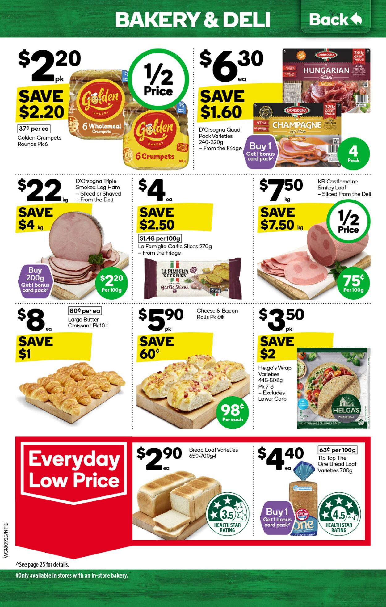 Catalogue Woolworths 18.09.2024 - 24.09.2024