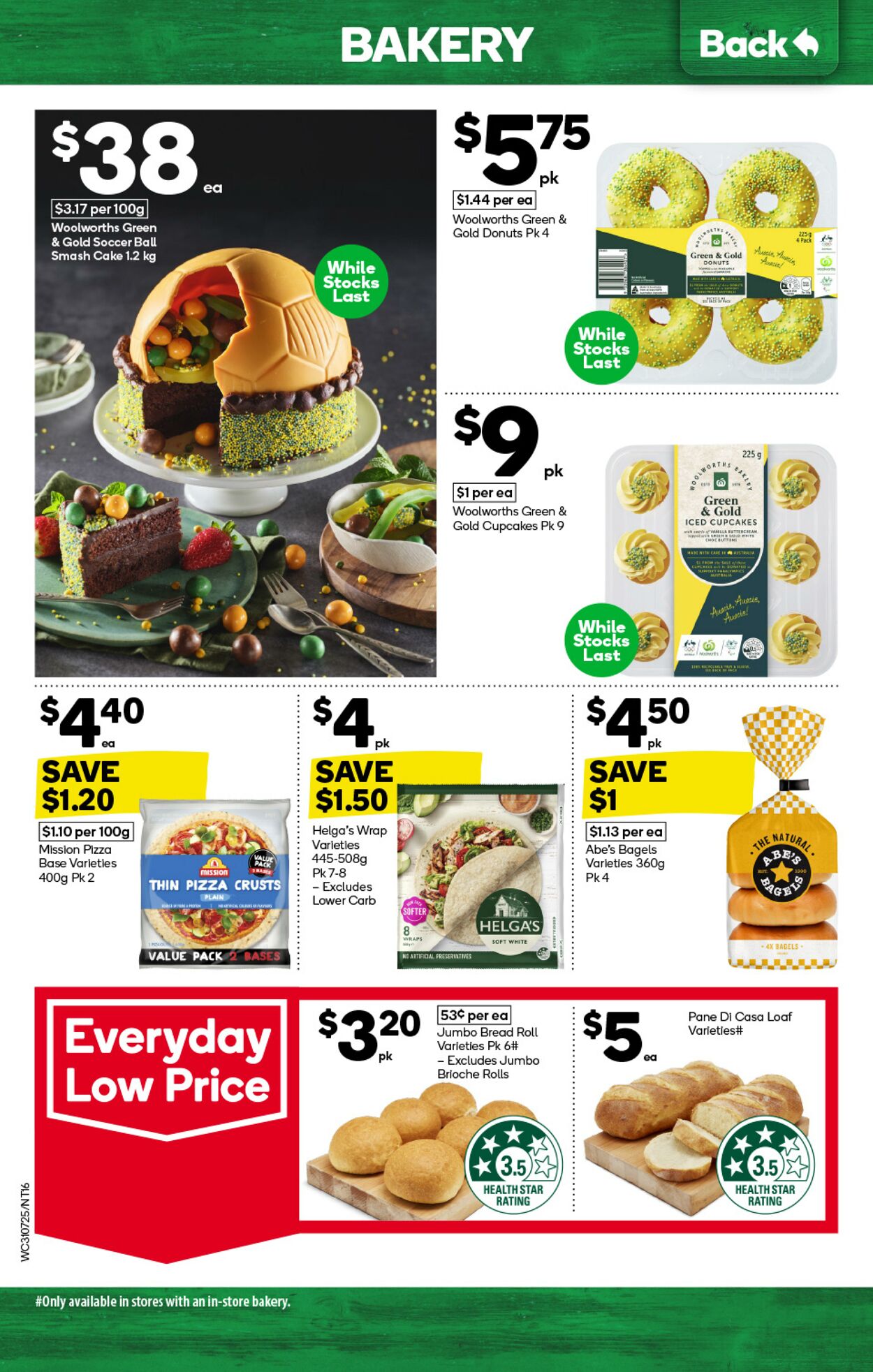 Catalogue Woolworths 31.07.2024 - 06.08.2024