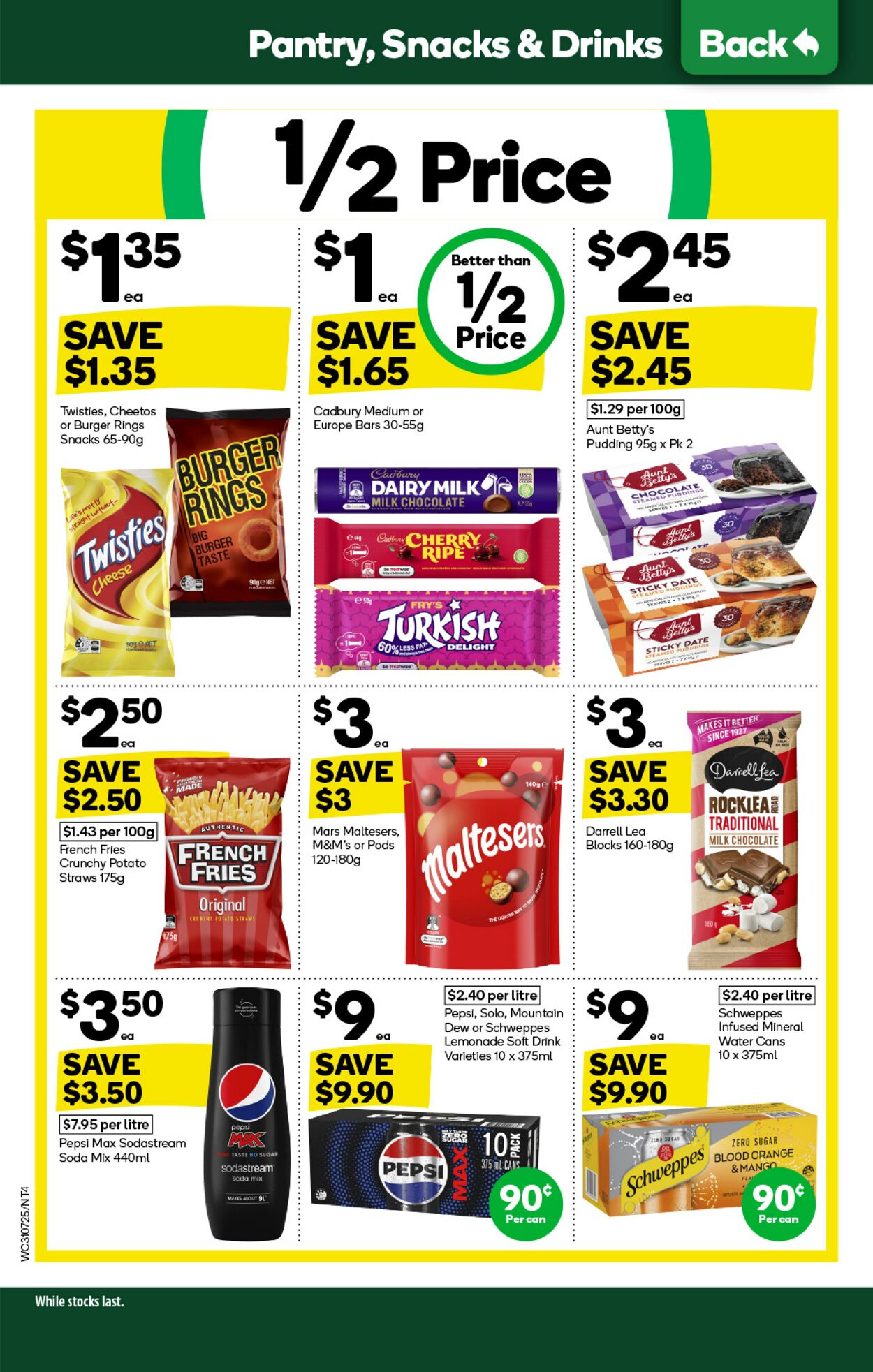 Catalogue Woolworths 31.07.2024 - 06.08.2024