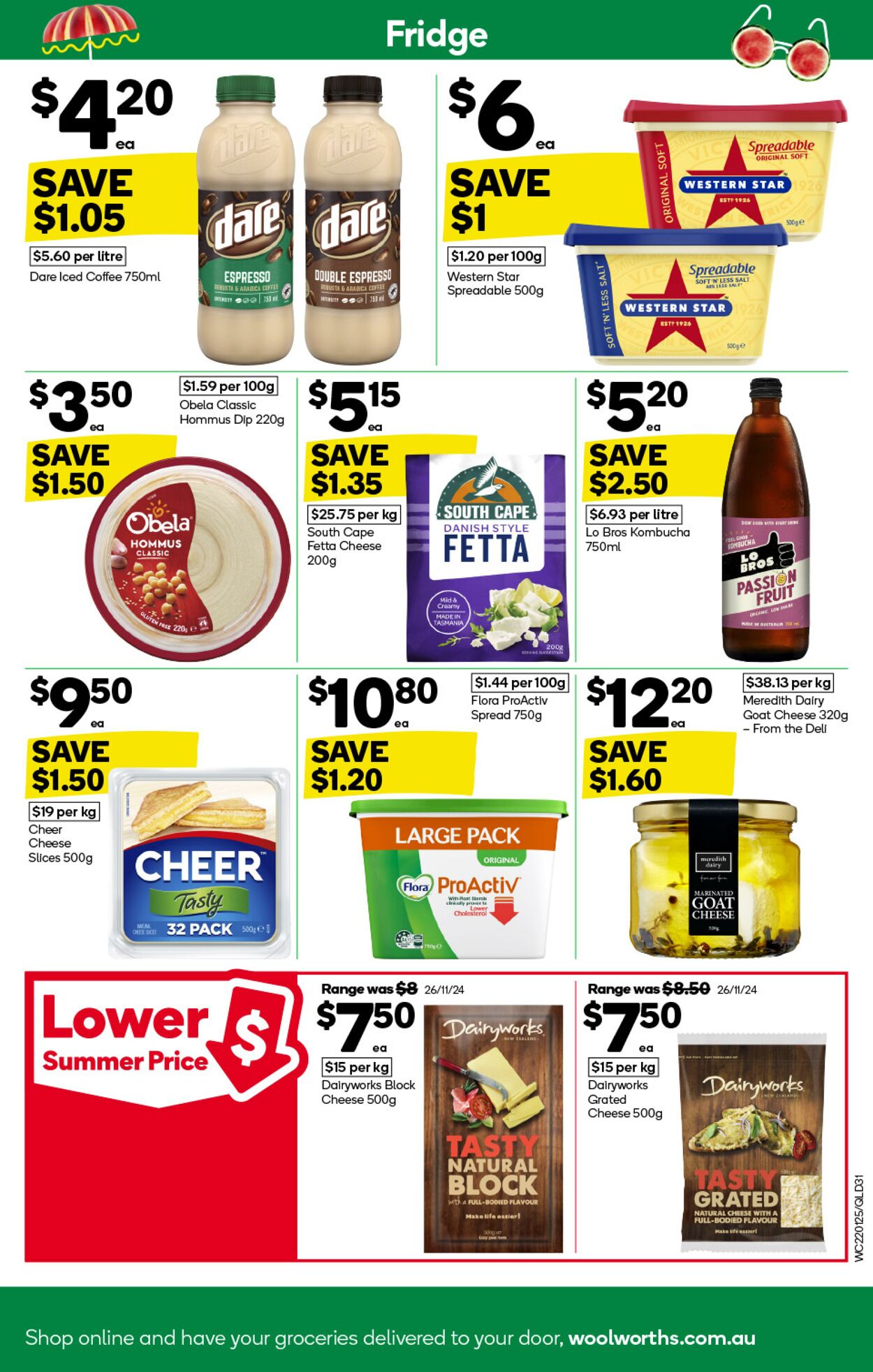 Catalogue Woolworths 22.01.2025 - 28.01.2025