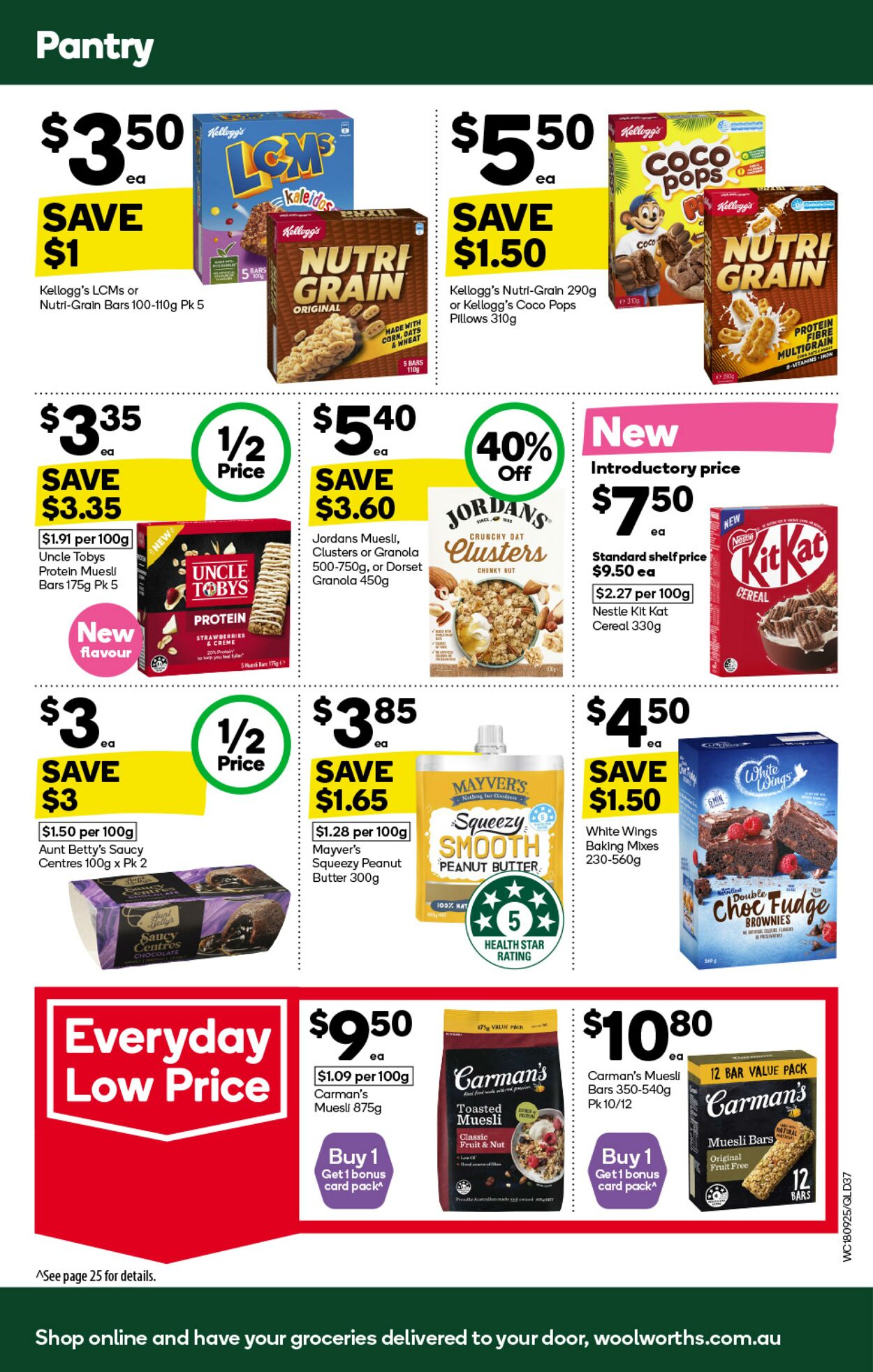 Catalogue Woolworths 18.09.2024 - 24.09.2024