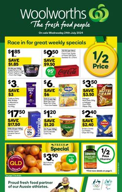 Catalogue Woolworths 10.07.2024 - 16.07.2024