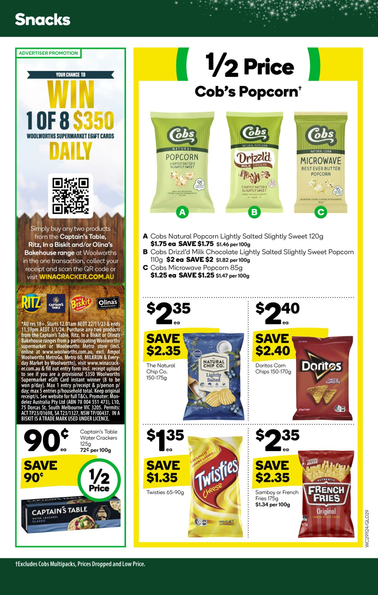 Catalogue Woolworths 29.11.2023 - 05.12.2023