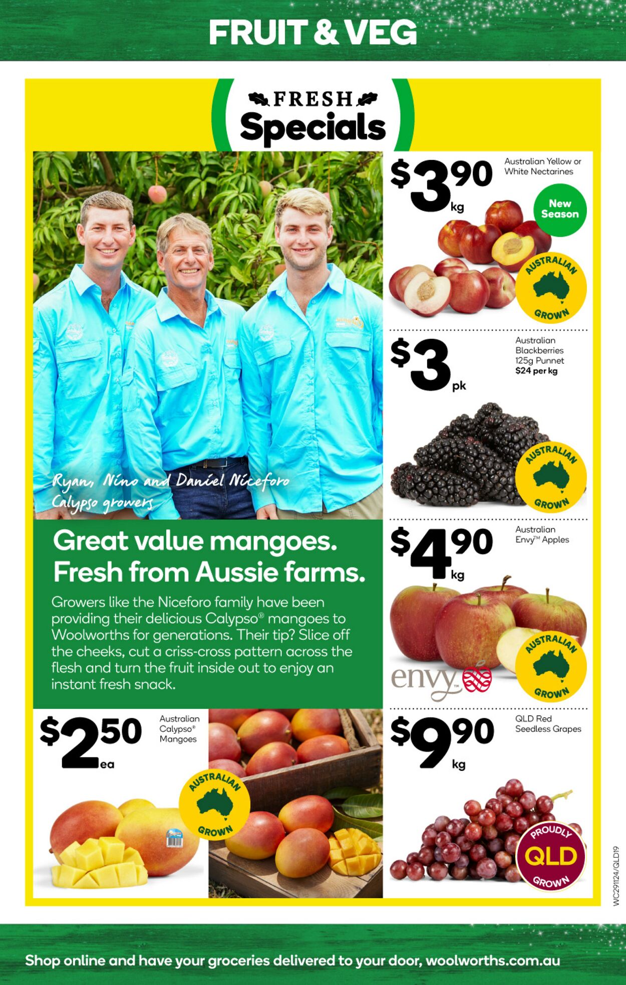Catalogue Woolworths 29.11.2023 - 05.12.2023
