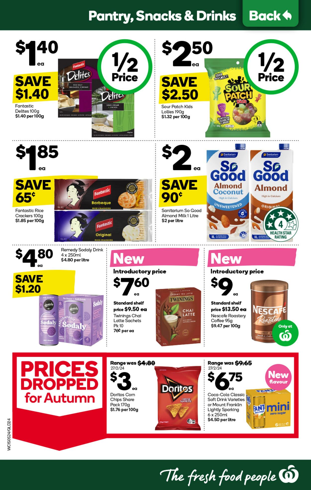 Catalogue Woolworths 15.05.2024 - 21.05.2024