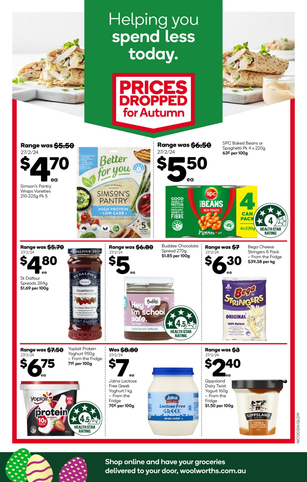 Catalogue Woolworths 13.03.2024 - 19.03.2024