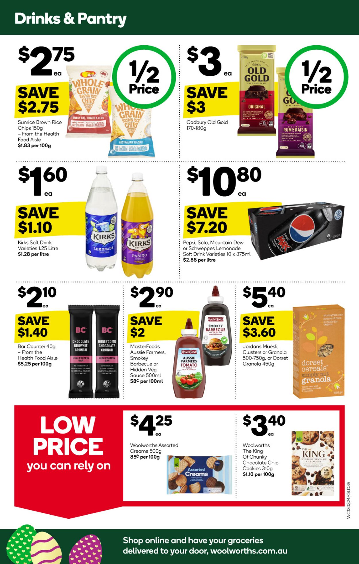 Catalogue Woolworths 13.03.2024 - 19.03.2024