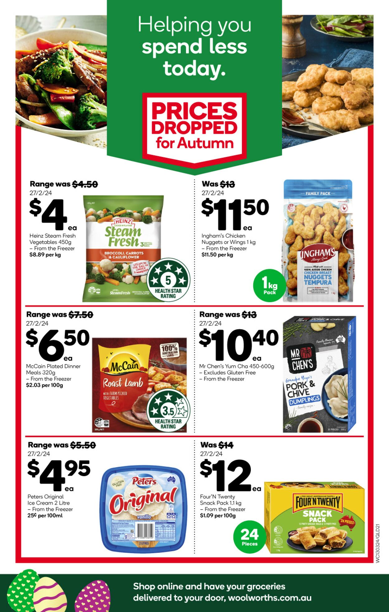 Catalogue Woolworths 13.03.2024 - 19.03.2024