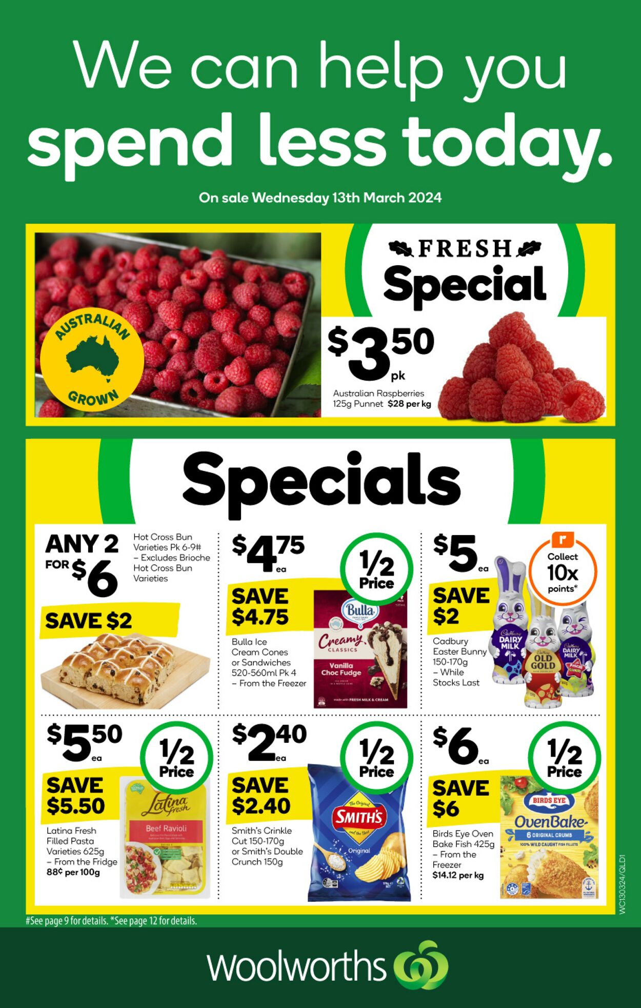 Catalogue Woolworths 13.03.2024 - 19.03.2024