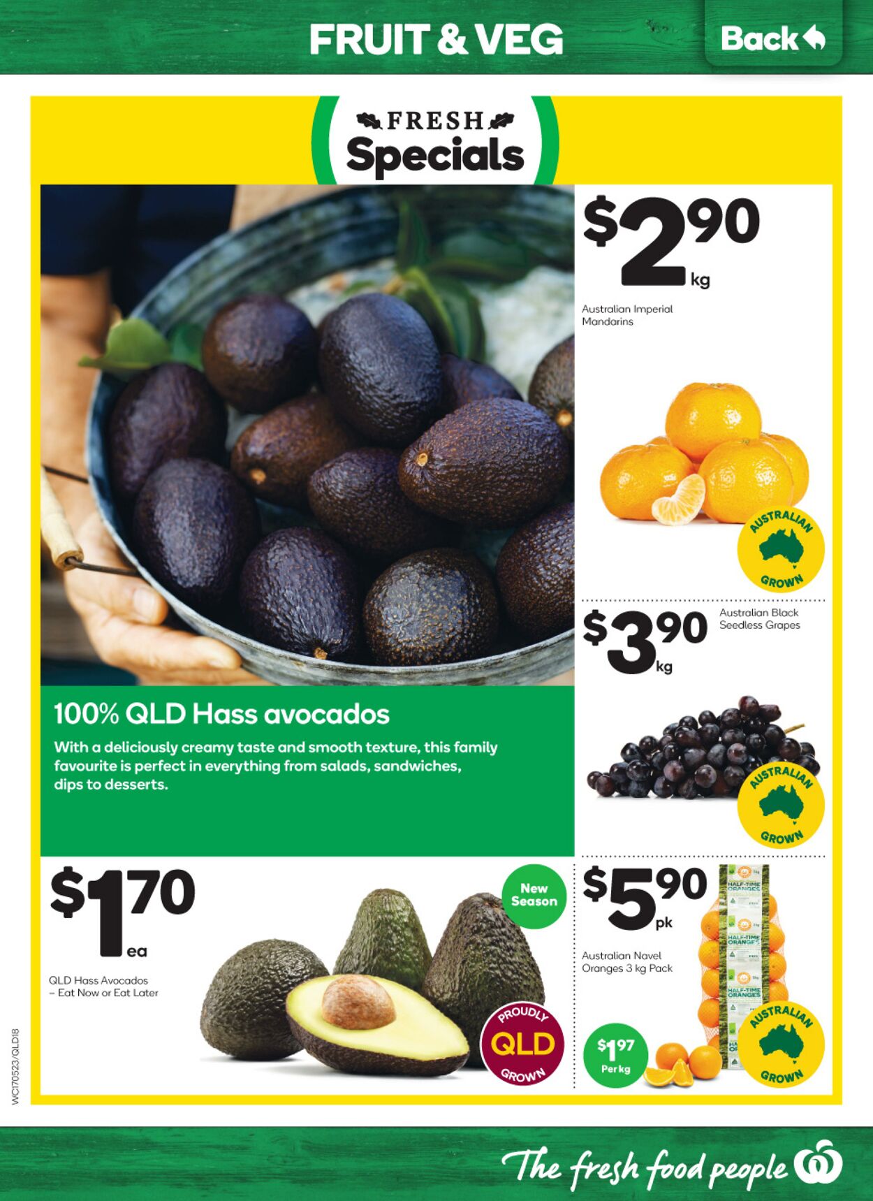 Catalogue Woolworths 17.05.2023 - 23.05.2023