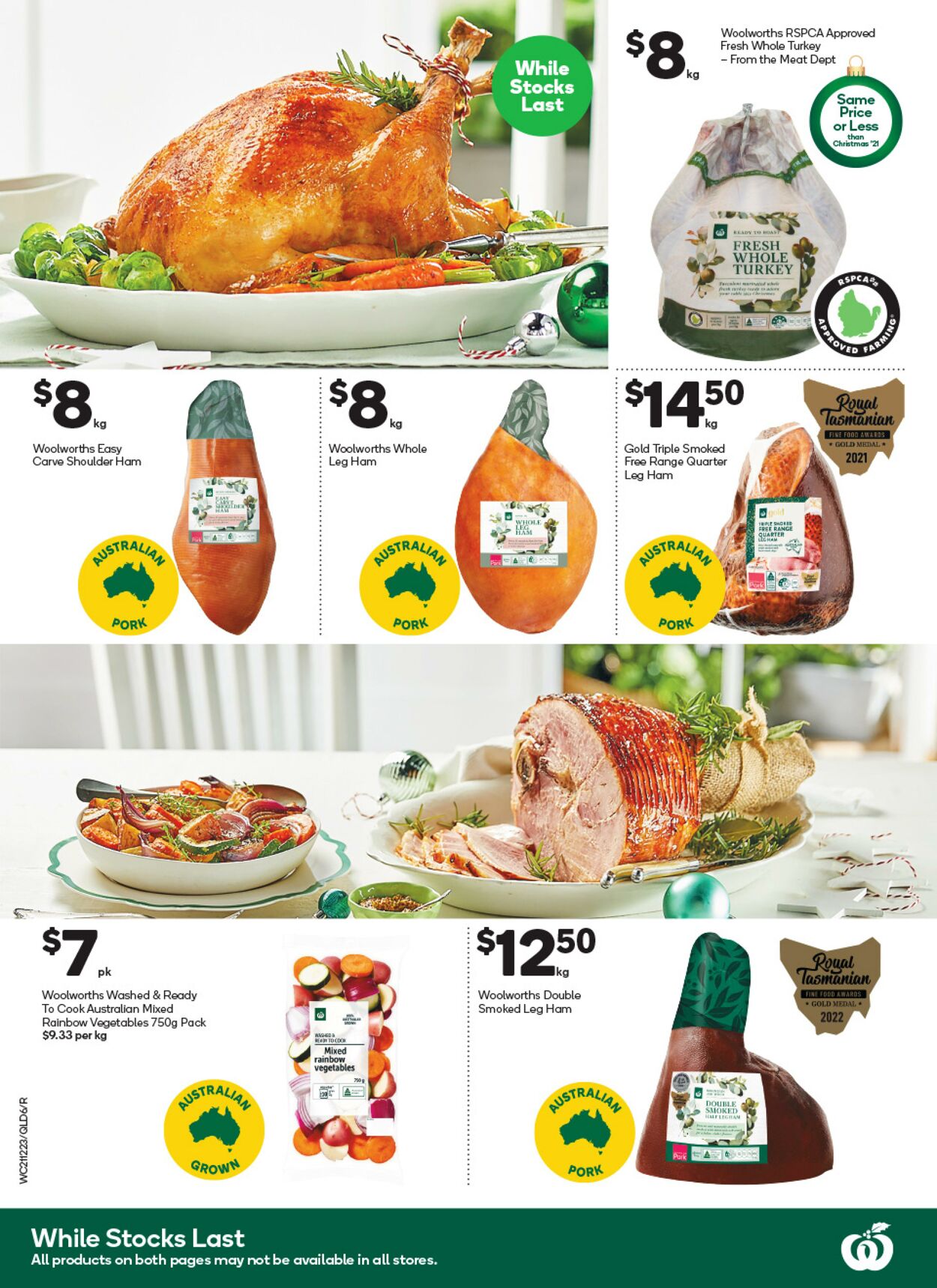 Catalogue Woolworths 21.12.2022 - 27.12.2022