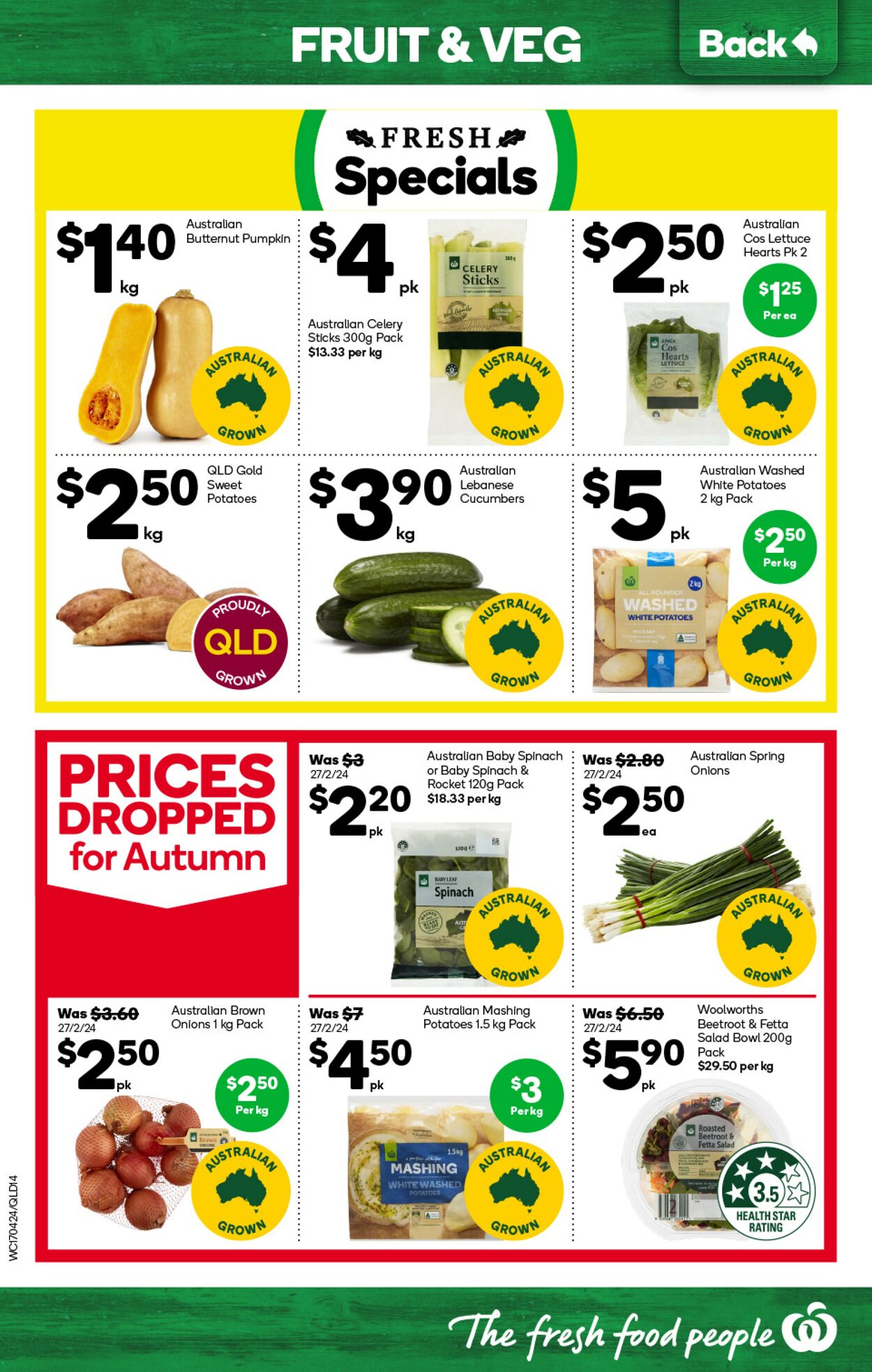 Catalogue Woolworths 17.04.2024 - 23.04.2024