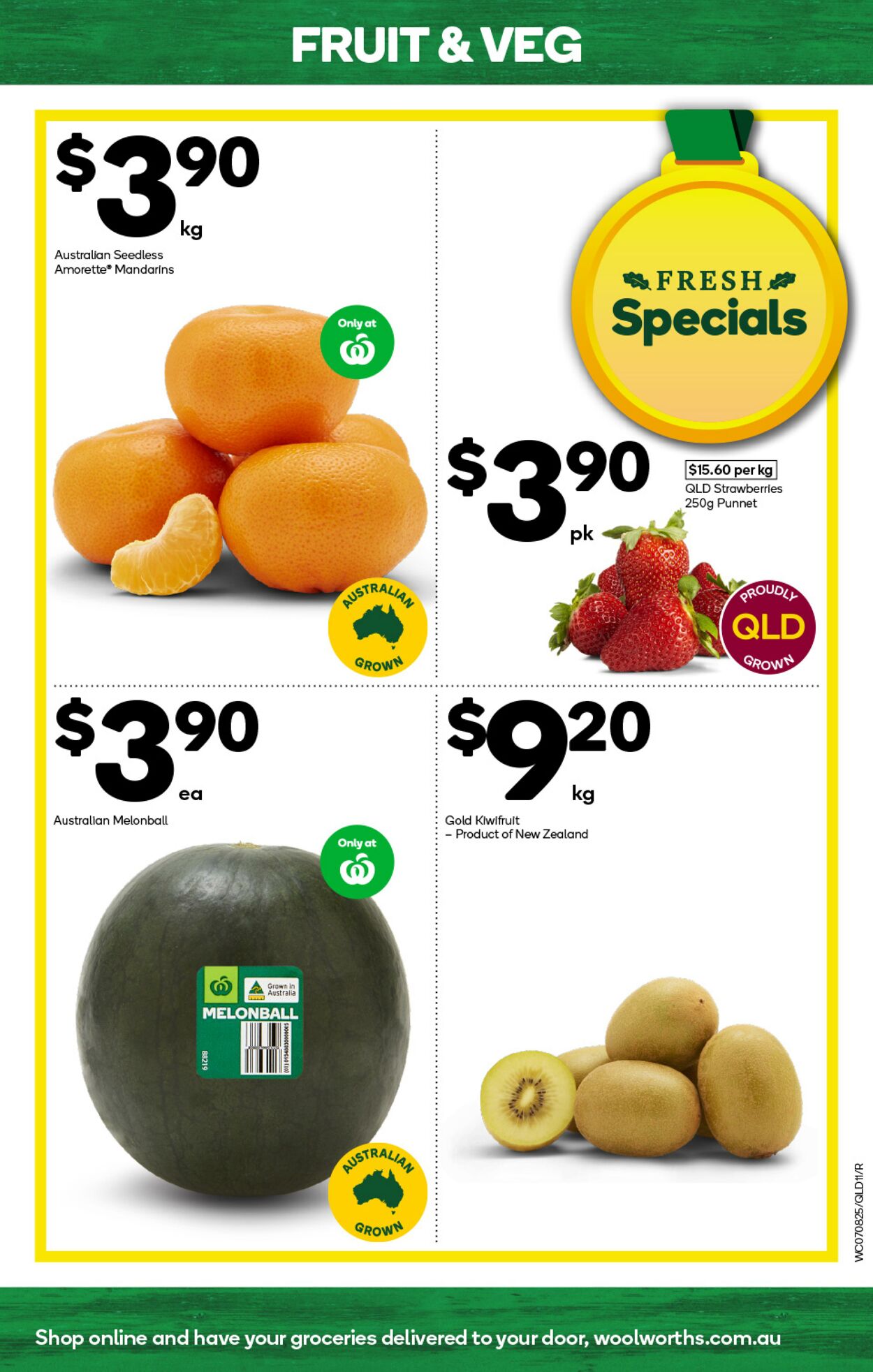 Catalogue Woolworths 07.08.2024 - 13.08.2024