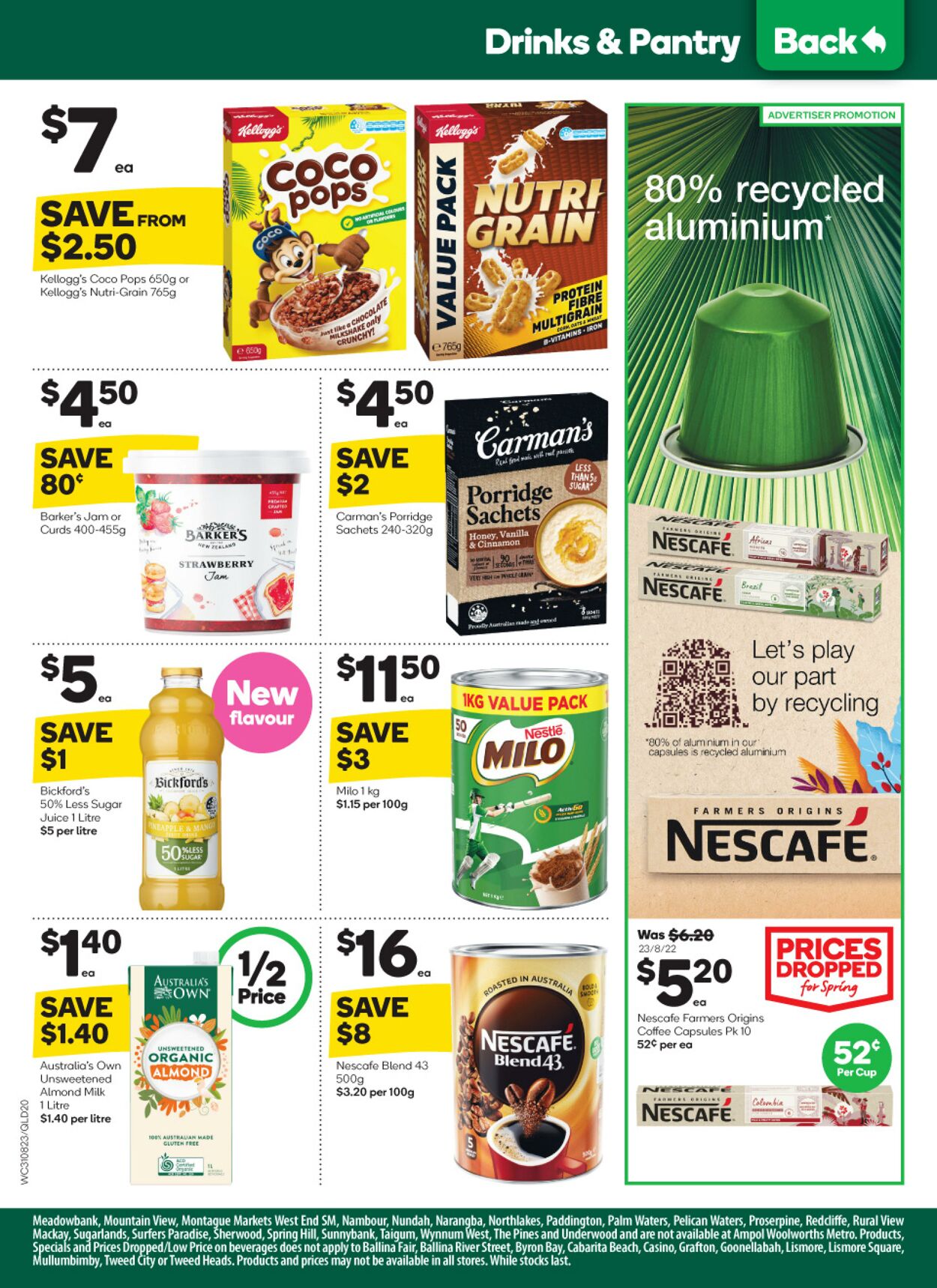 Catalogue Woolworths 31.08.2022 - 06.09.2022