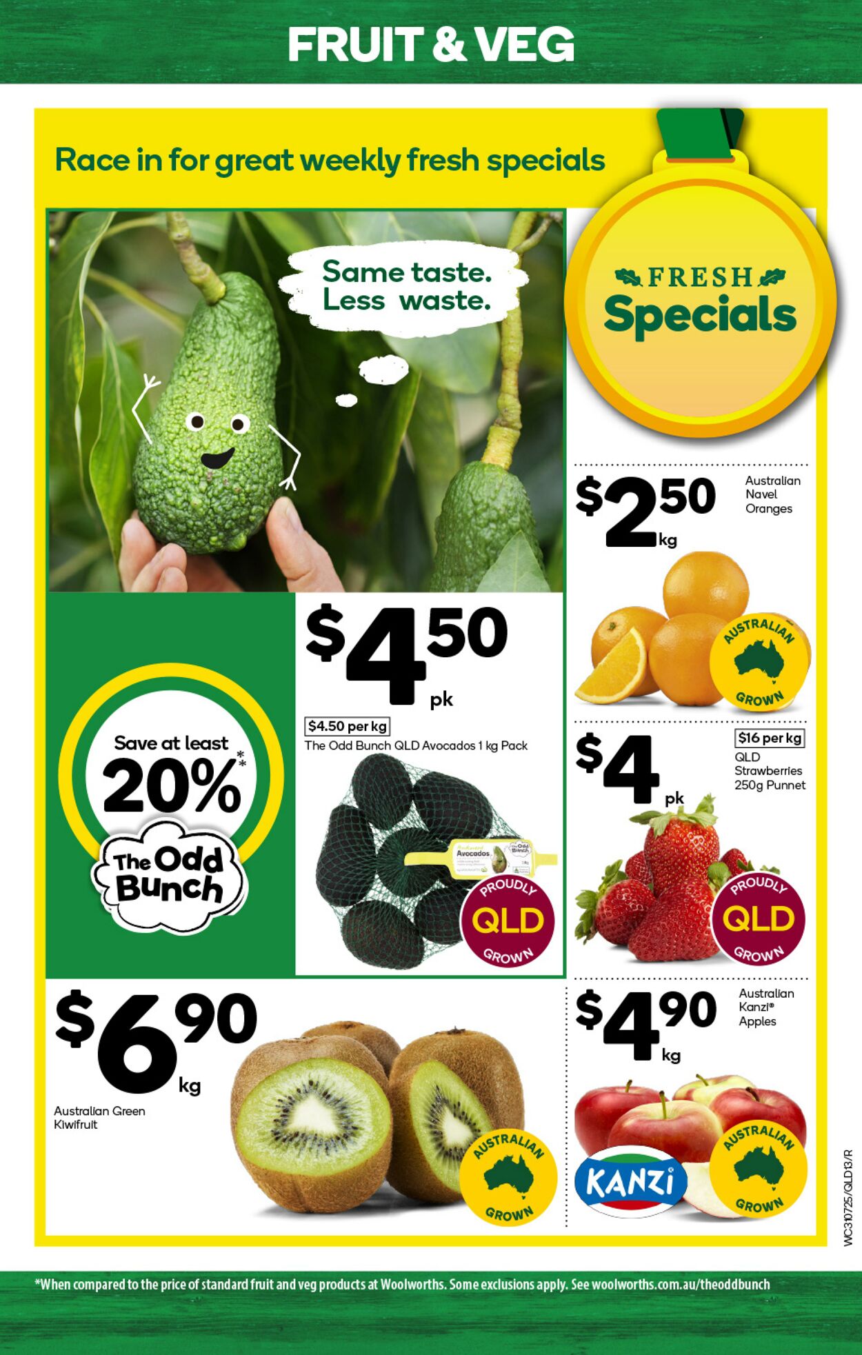 Catalogue Woolworths 31.07.2024 - 06.08.2024