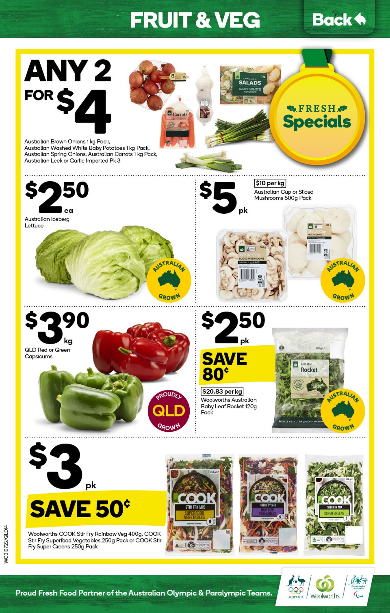 Catalogue Woolworths 31.07.2024 - 06.08.2024