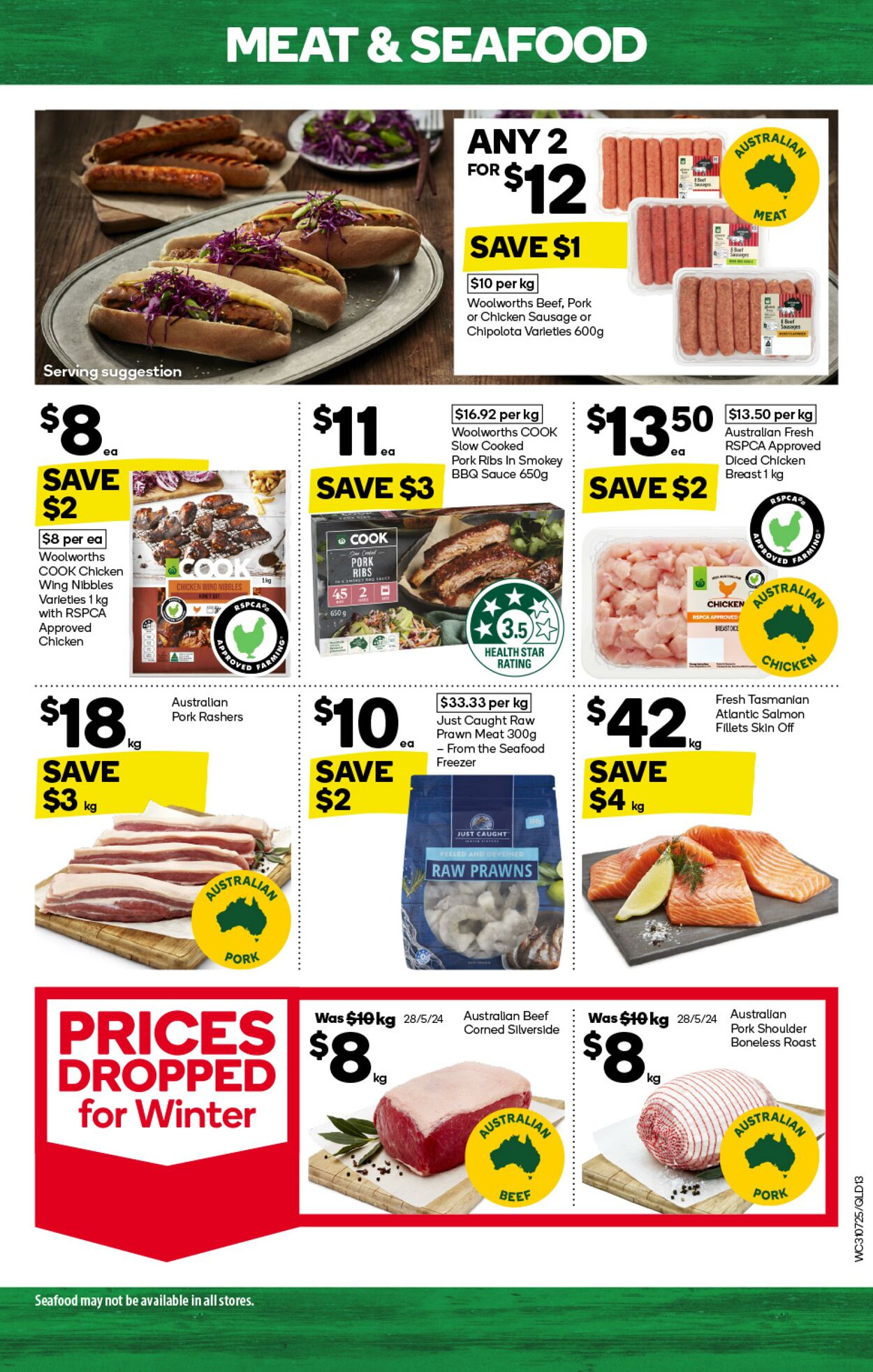 Catalogue Woolworths 31.07.2024 - 06.08.2024