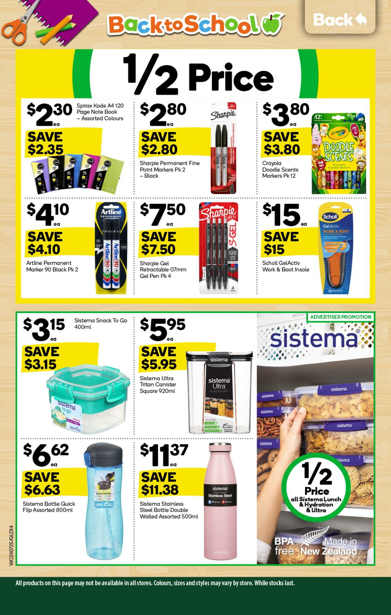 Catalogue Woolworths 24.07.2024 - 30.07.2024