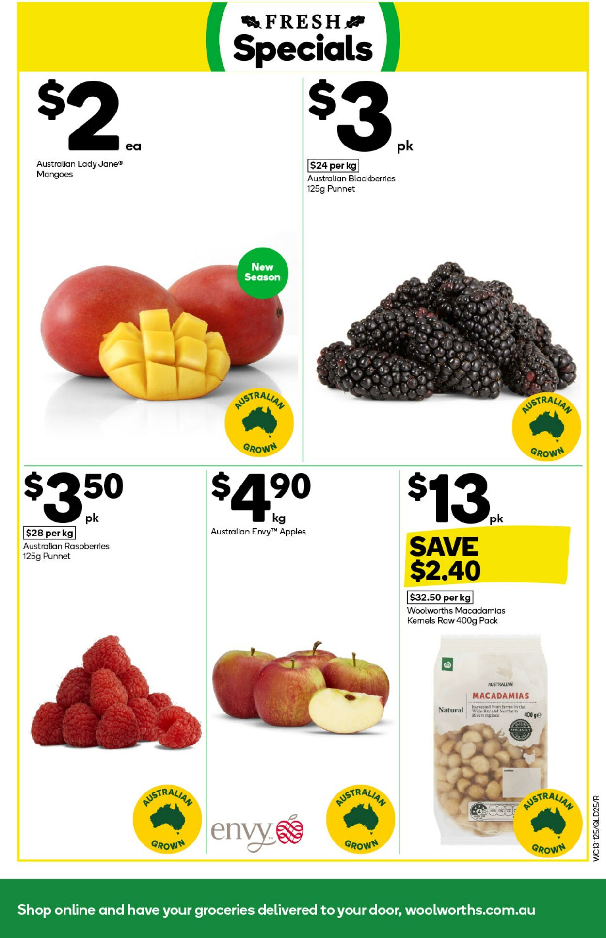 Catalogue Woolworths 13.11.2024 - 19.11.2024