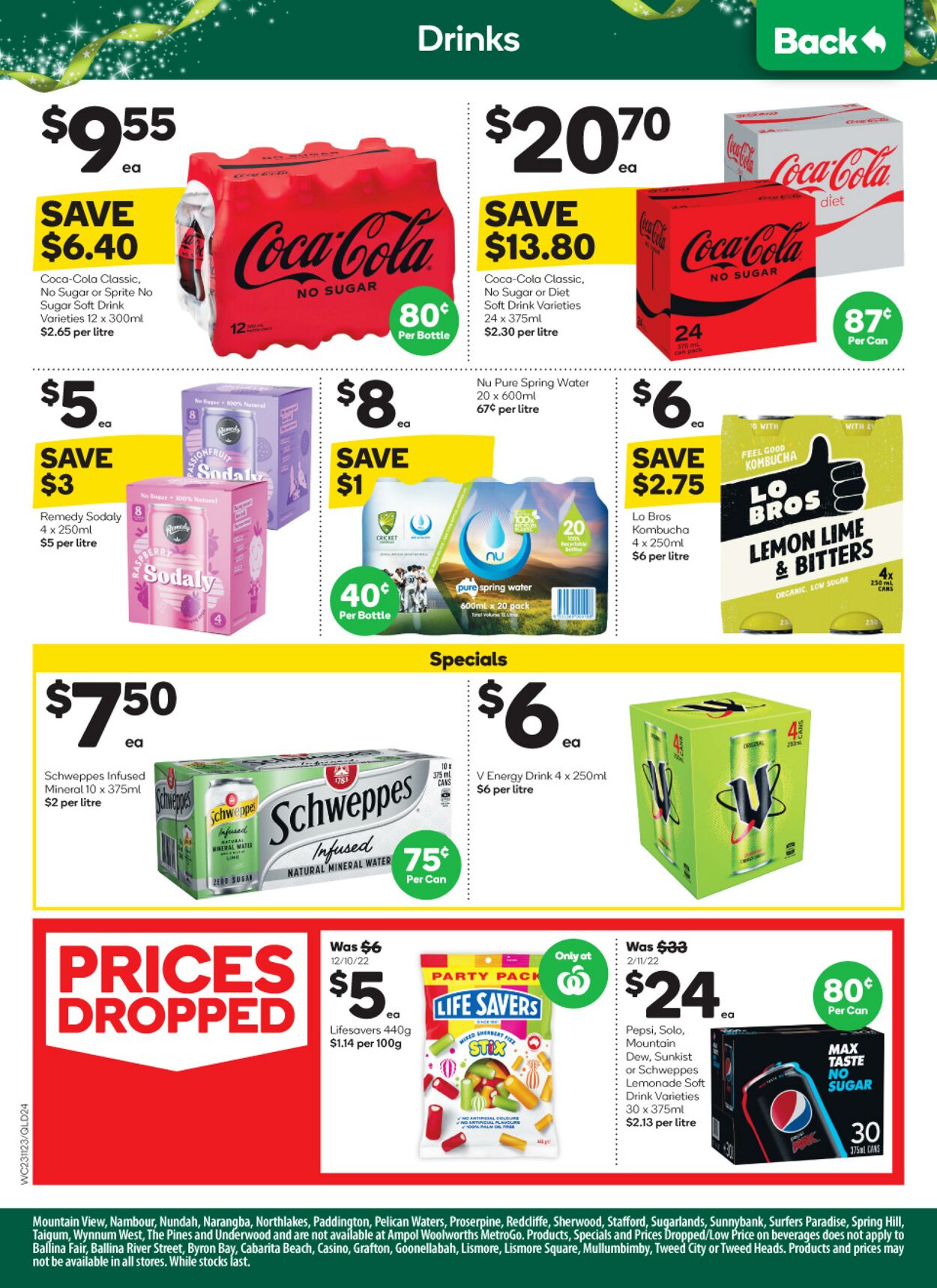 Catalogue Woolworths 23.11.2022 - 29.11.2022