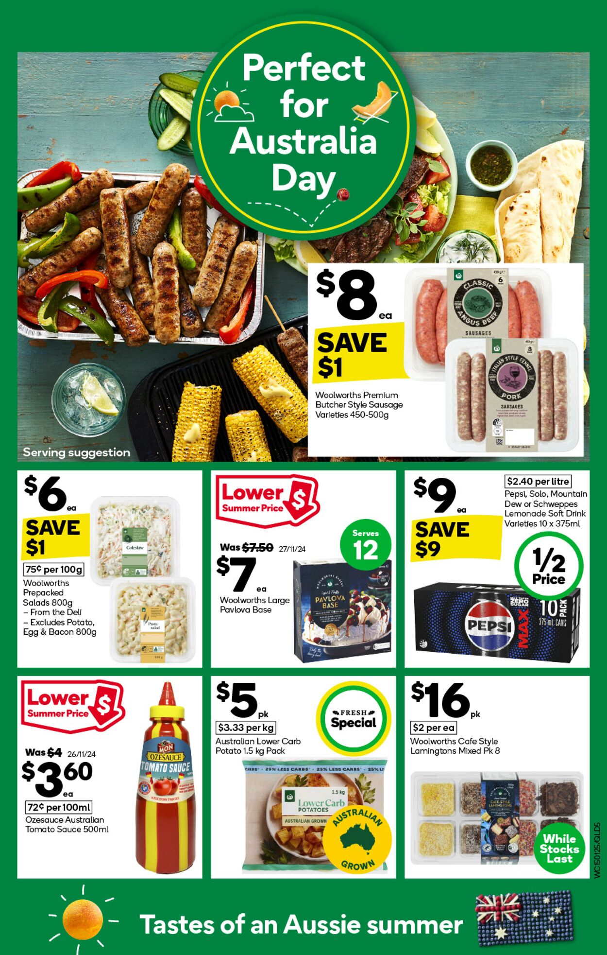 Catalogue Woolworths 15.01.2025 - 21.01.2025