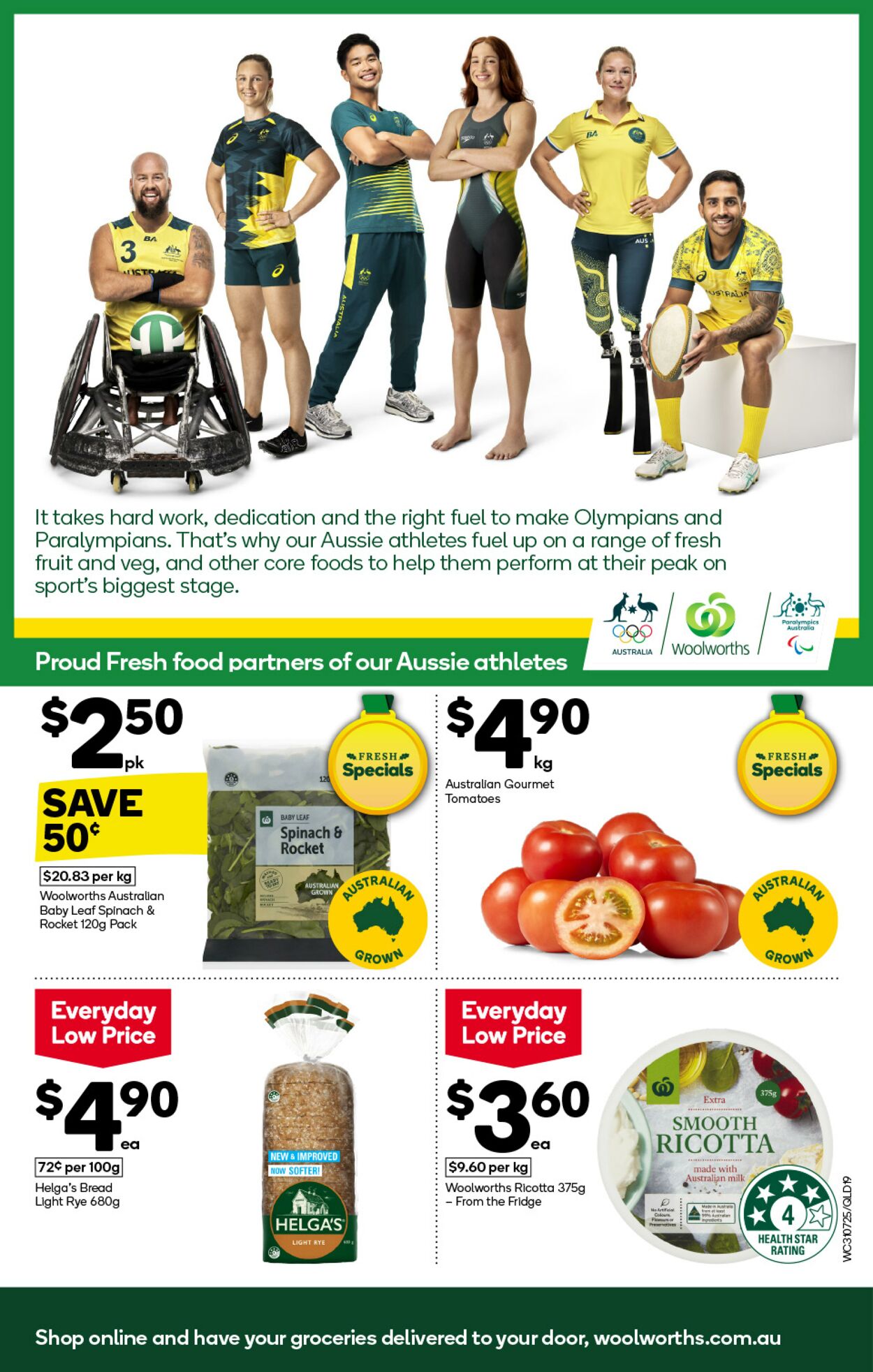 Catalogue Woolworths 31.07.2024 - 06.08.2024