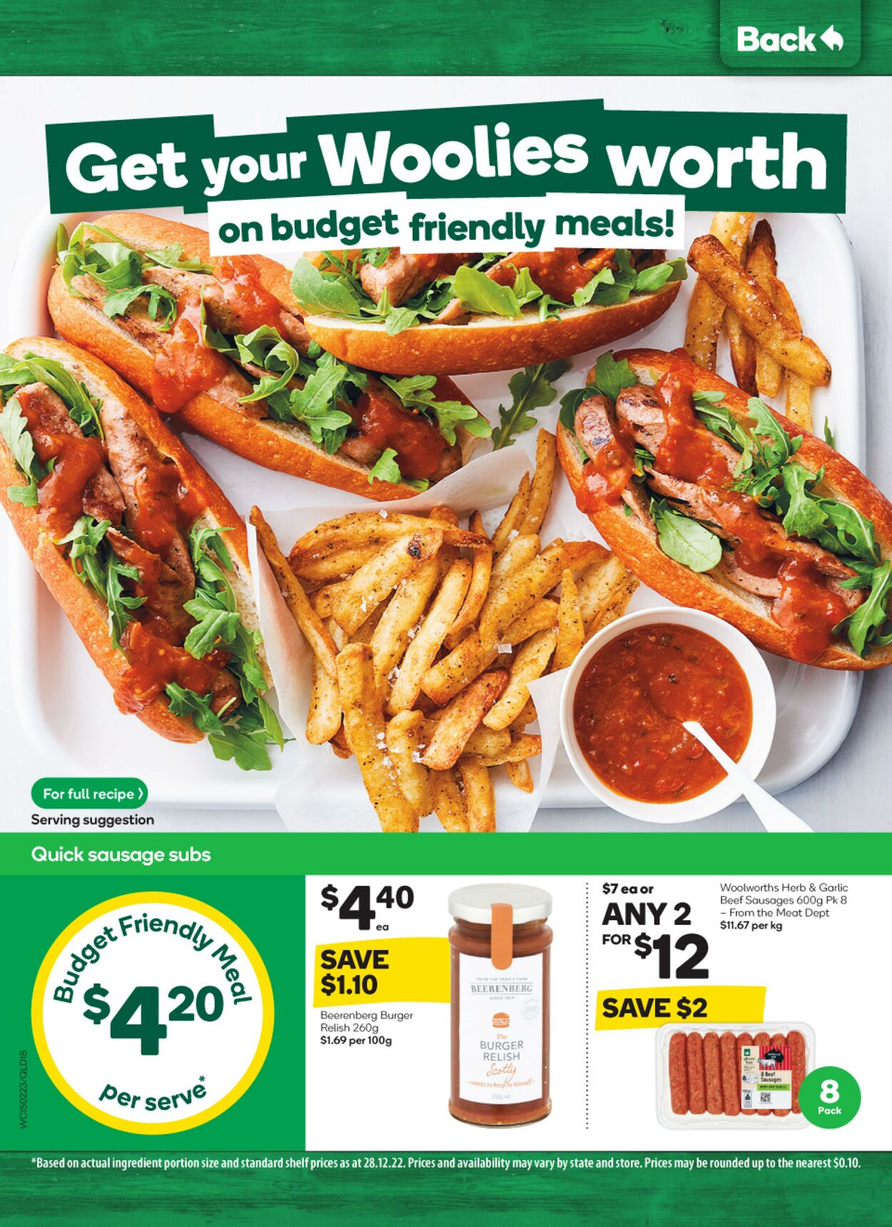 Catalogue Woolworths 15.02.2023 - 21.02.2023