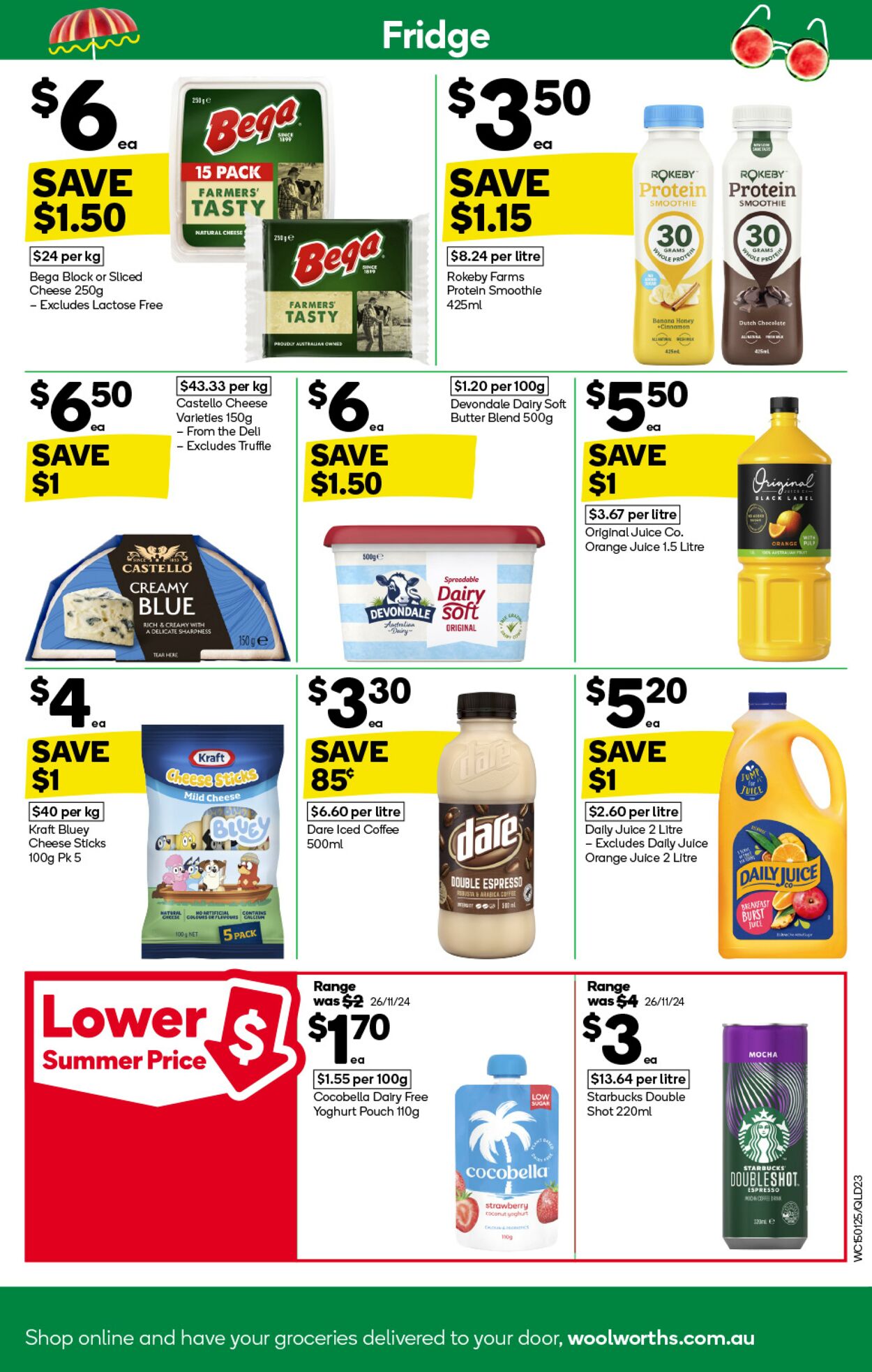 Catalogue Woolworths 15.01.2025 - 21.01.2025