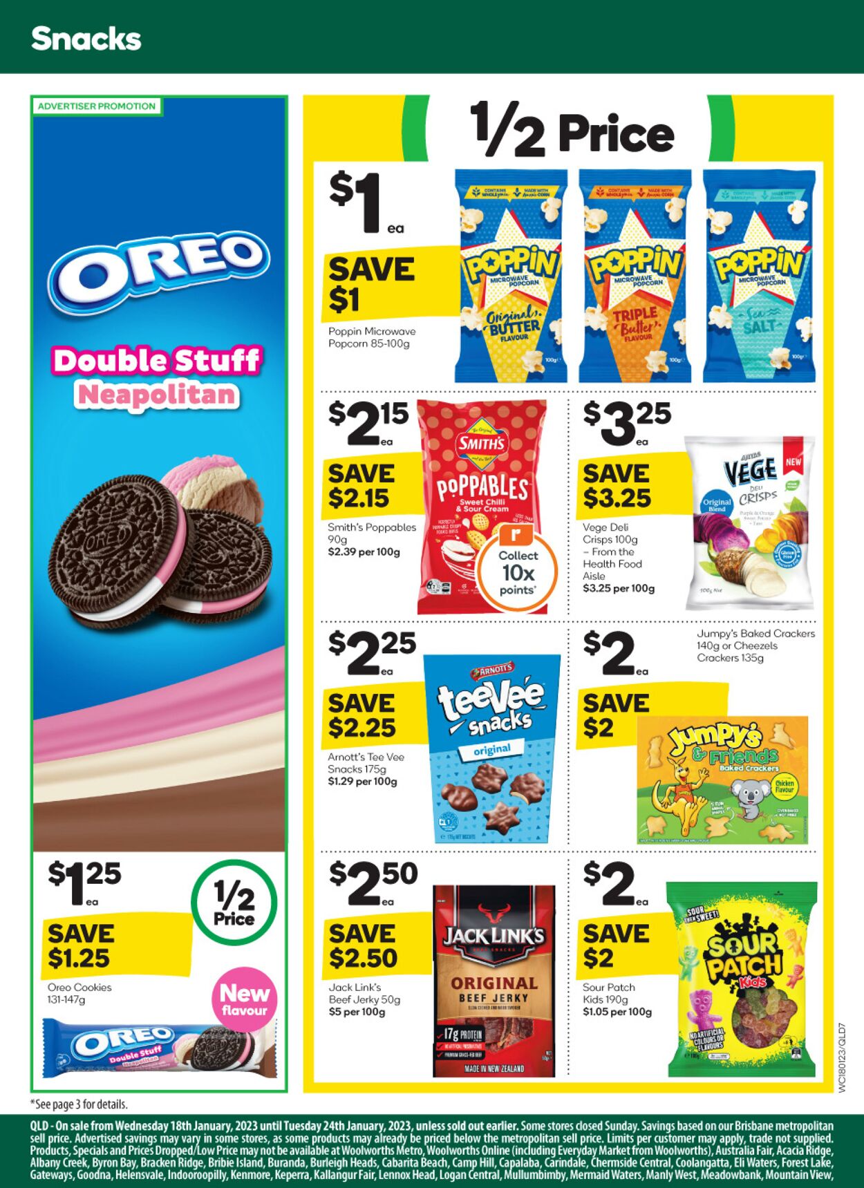 Catalogue Woolworths 18.01.2023 - 24.01.2023