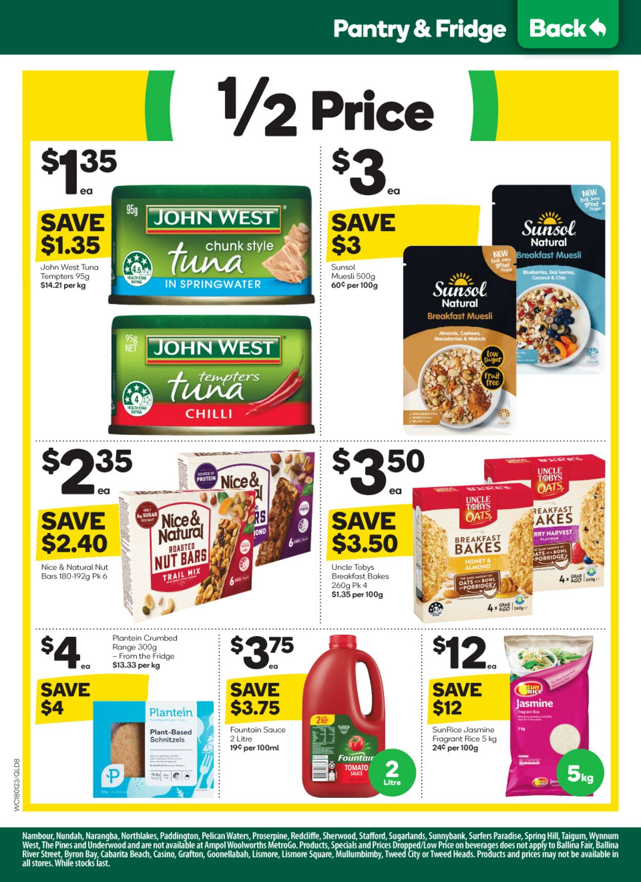 Catalogue Woolworths 18.01.2023 - 24.01.2023