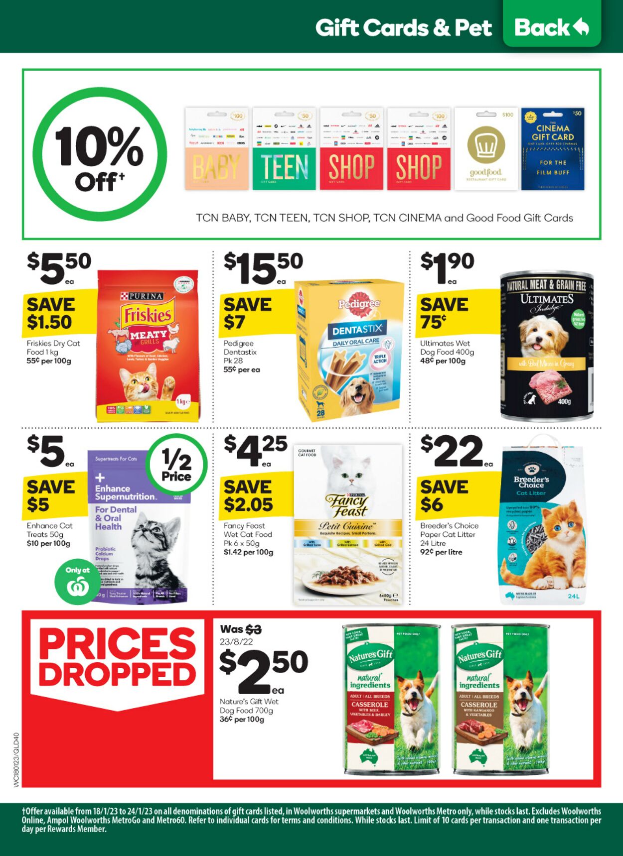 Catalogue Woolworths 18.01.2023 - 24.01.2023