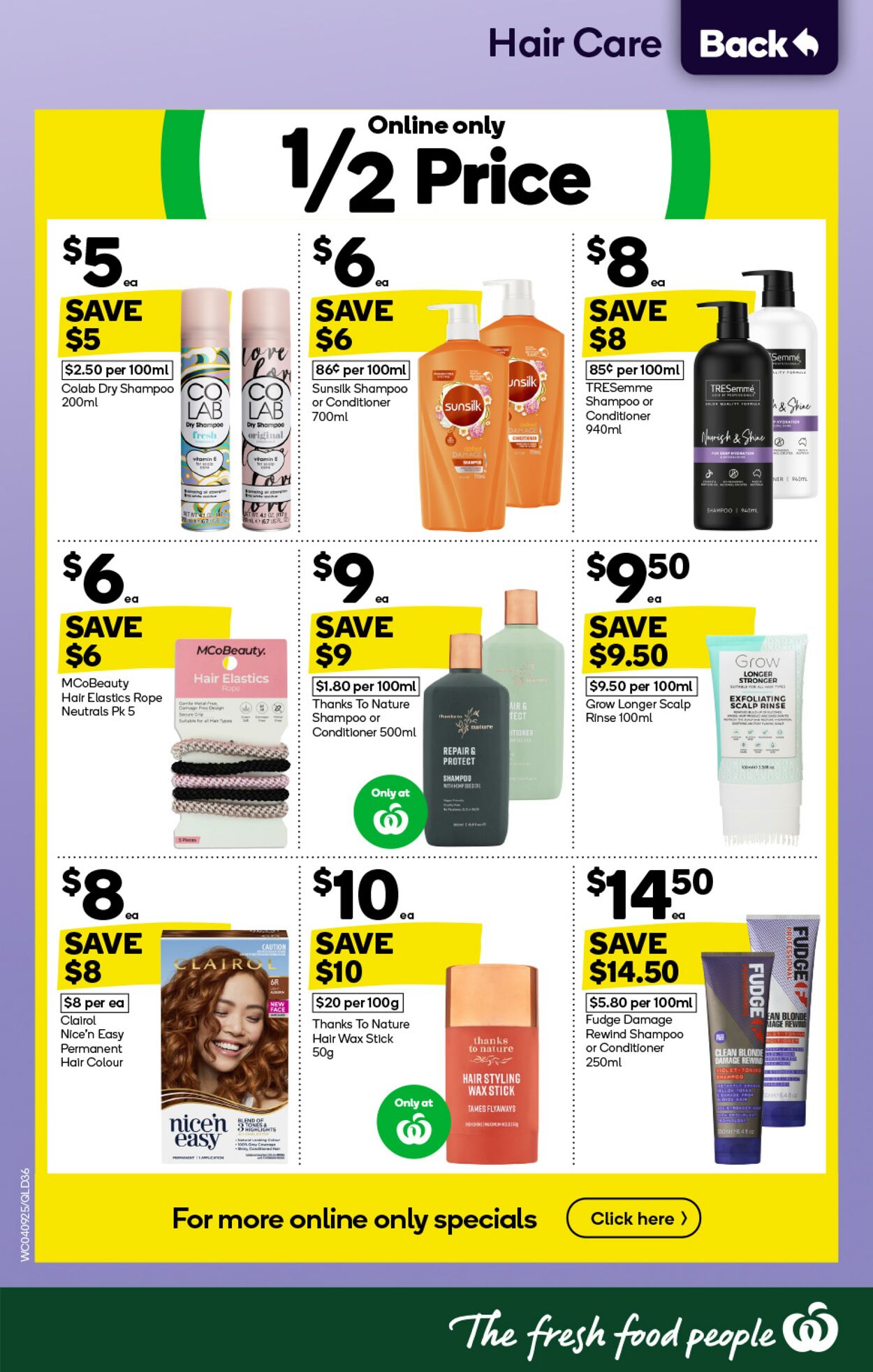 Catalogue Woolworths 04.09.2024 - 10.09.2024