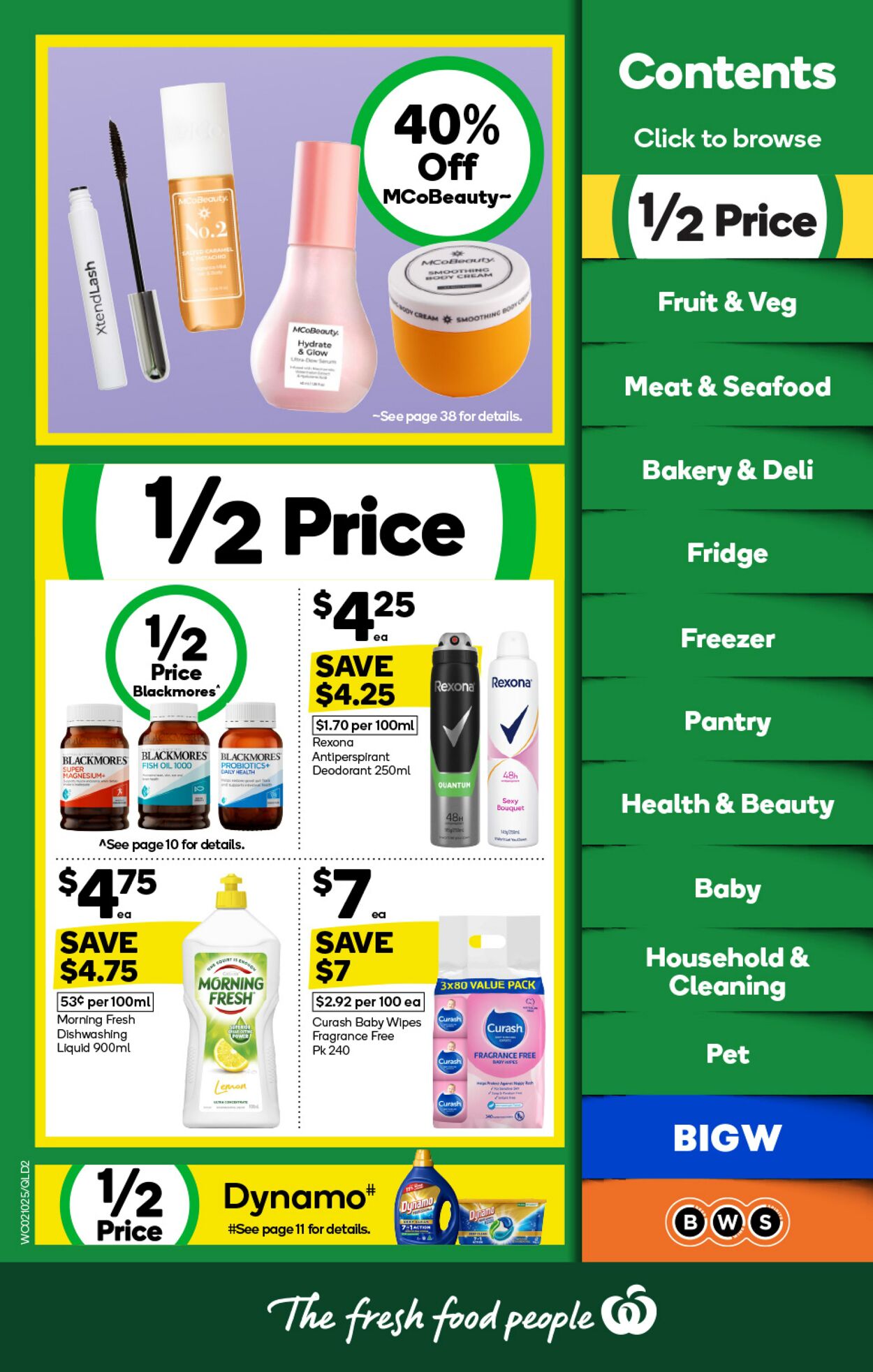 Catalogue Woolworths 02.10.2024 - 08.10.2024