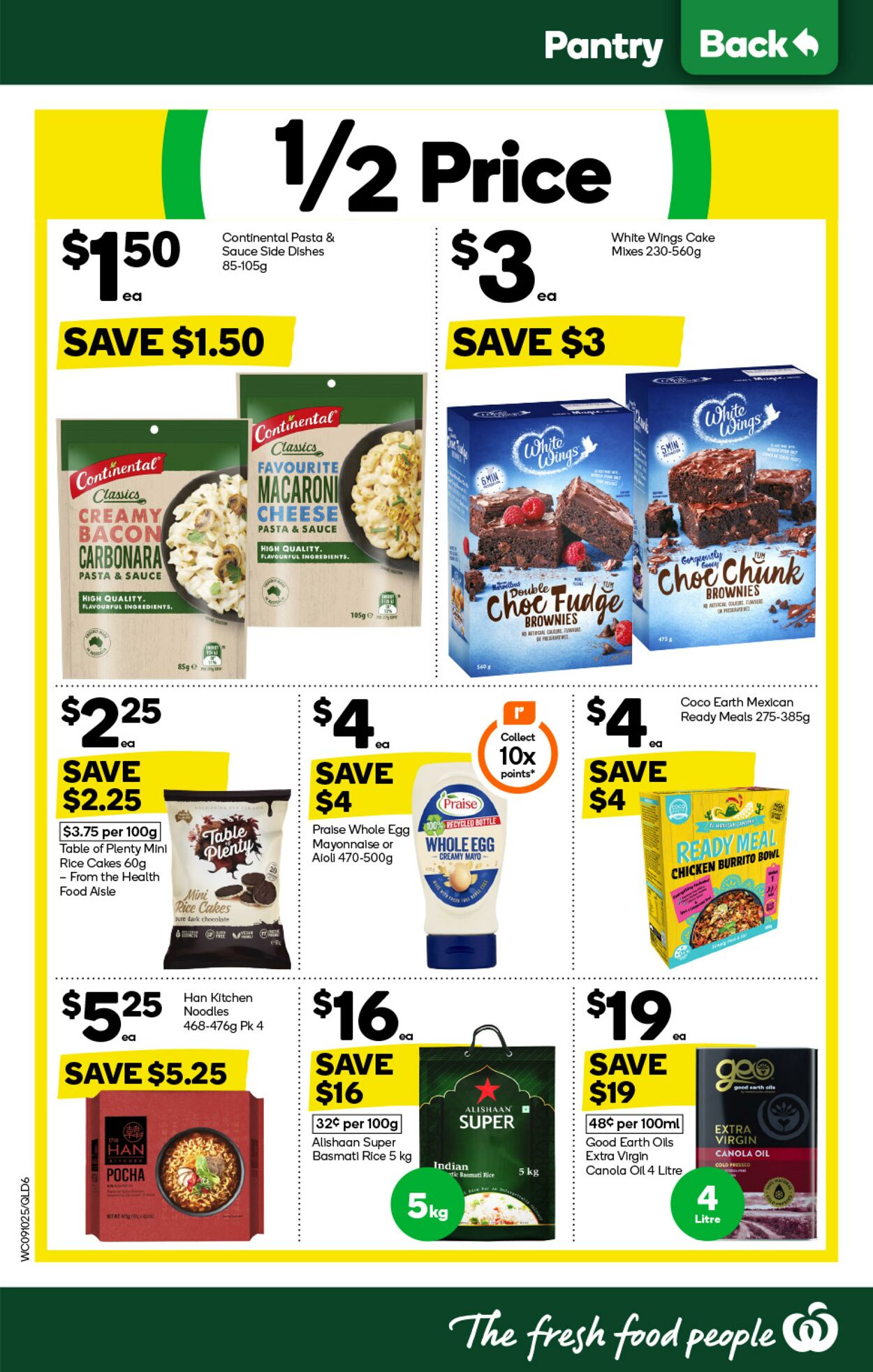 Catalogue Woolworths 09.10.2024 - 15.10.2024