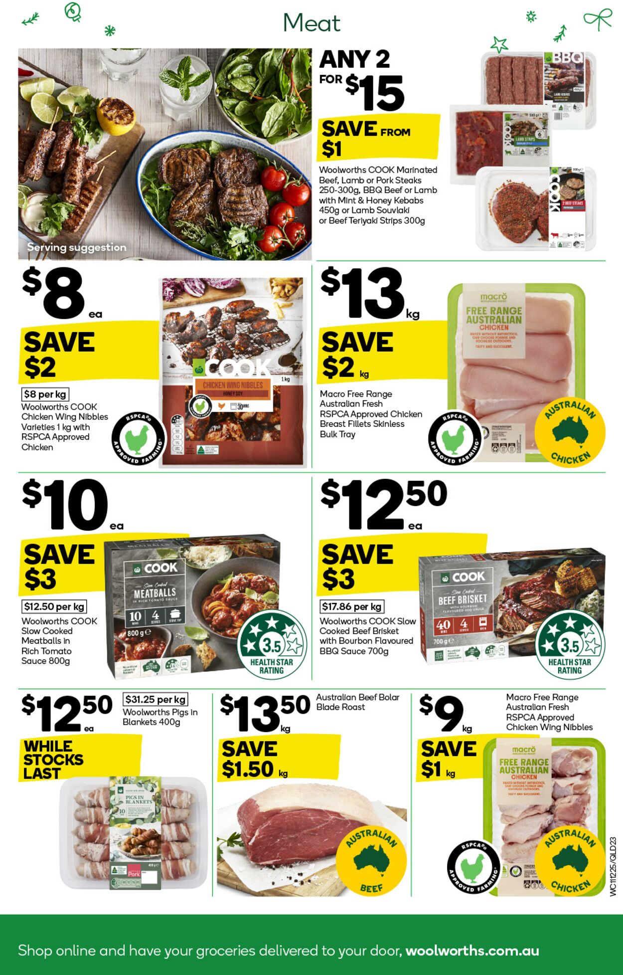 Catalogue Woolworths 11.12.2024 - 17.12.2024