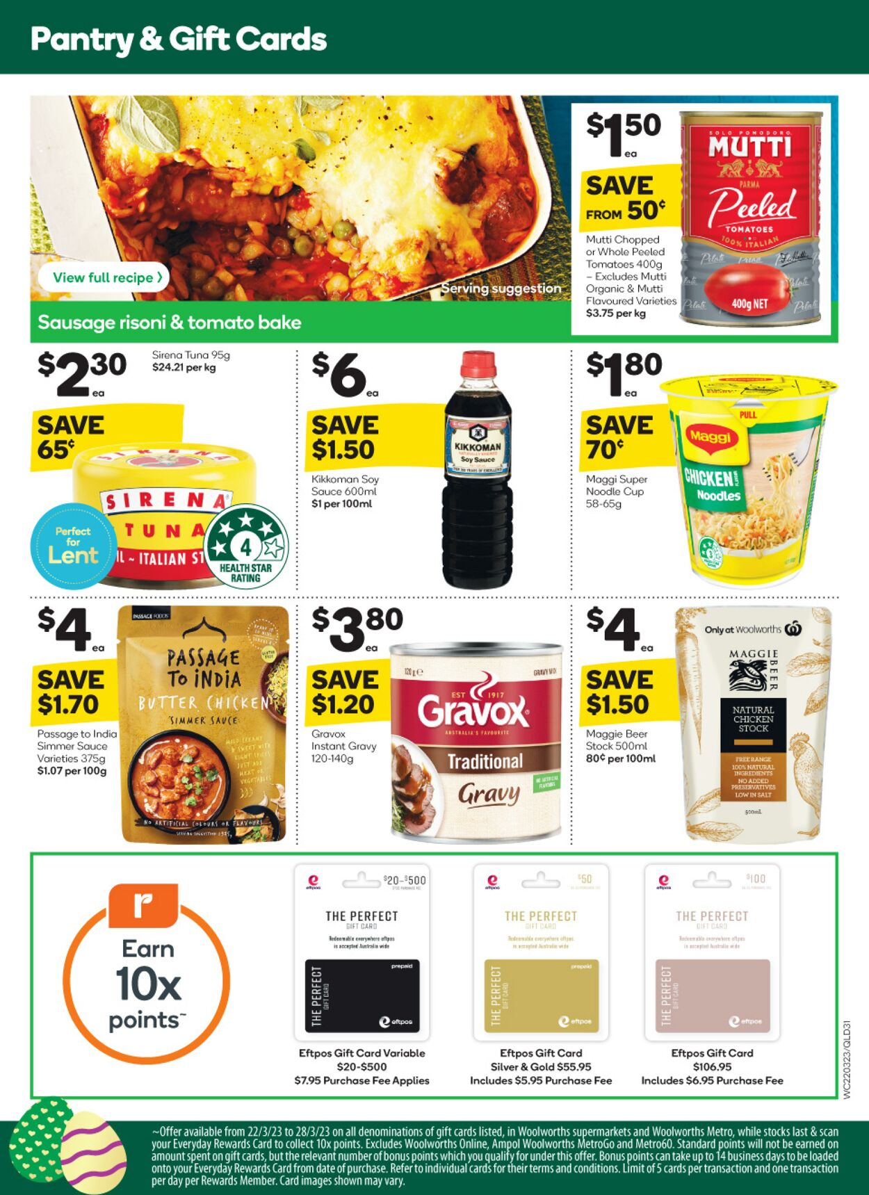 Catalogue Woolworths 22.03.2023 - 28.03.2023